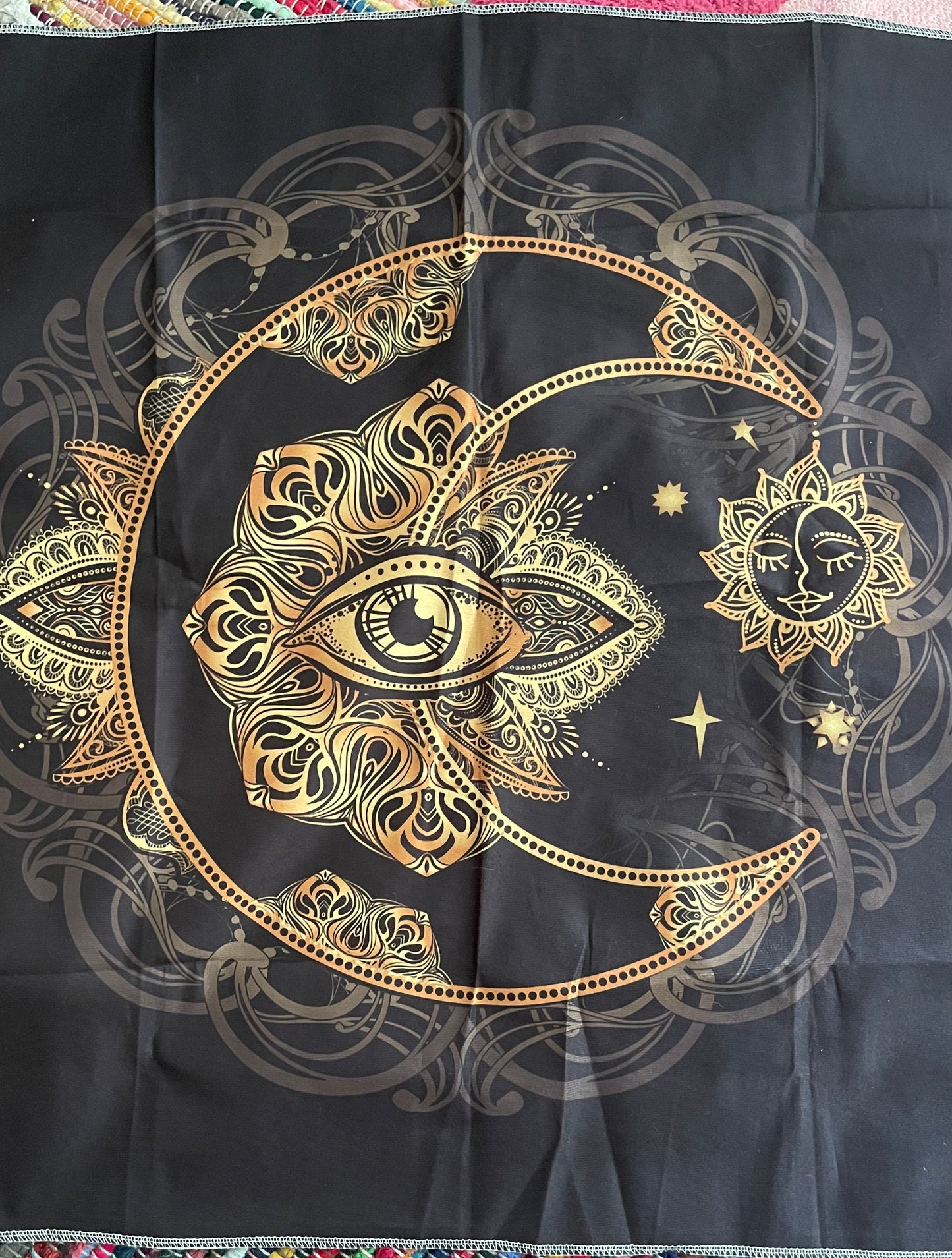 altar or tarot cloth (used)