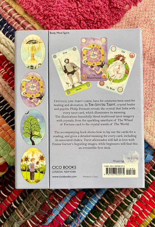 The Crystal Tarot by Philip Permutt (used)
