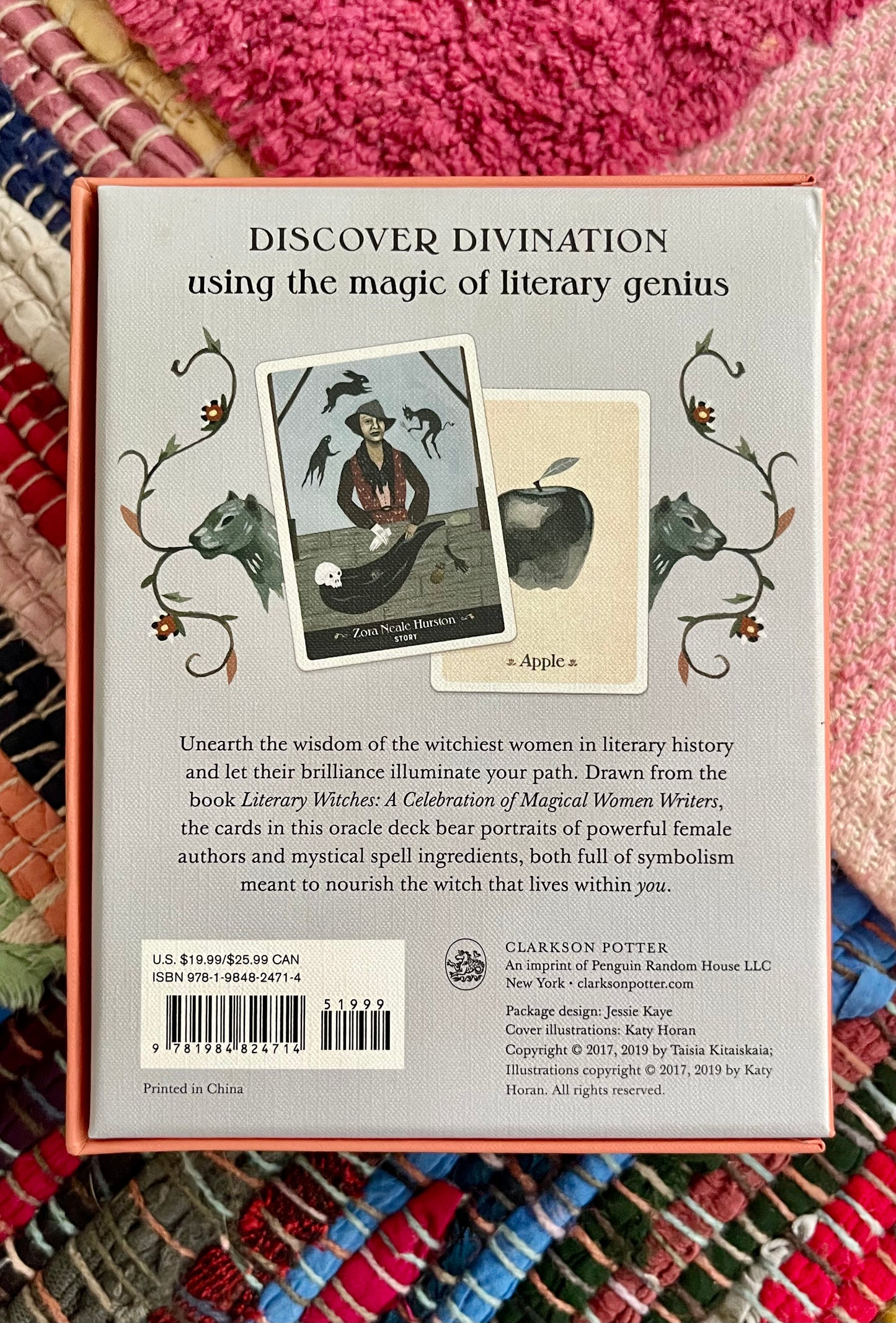 The Literay Witches Oracle Deck by Taisia Kitaiskaia (like new)