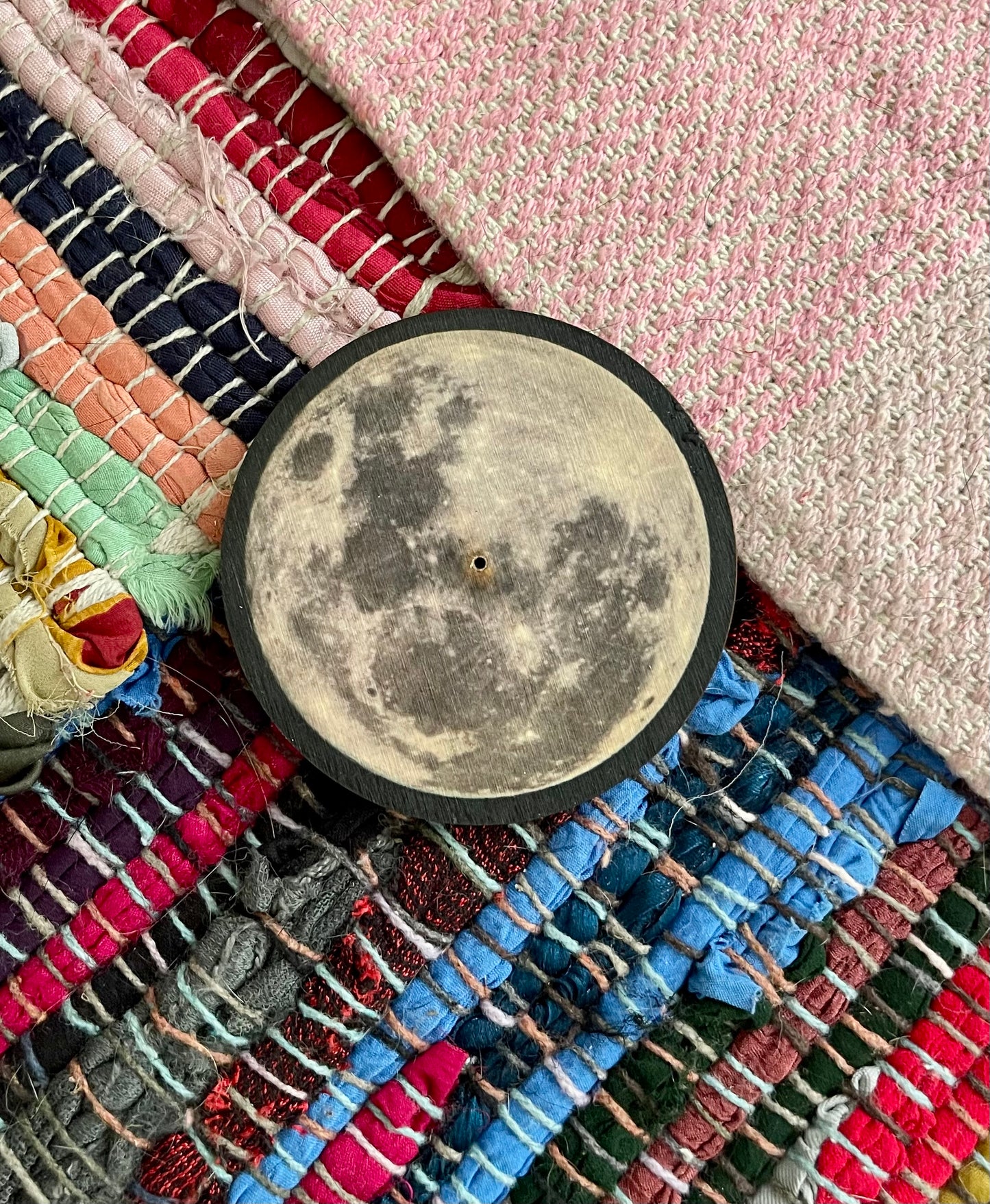moon incense holder (used)