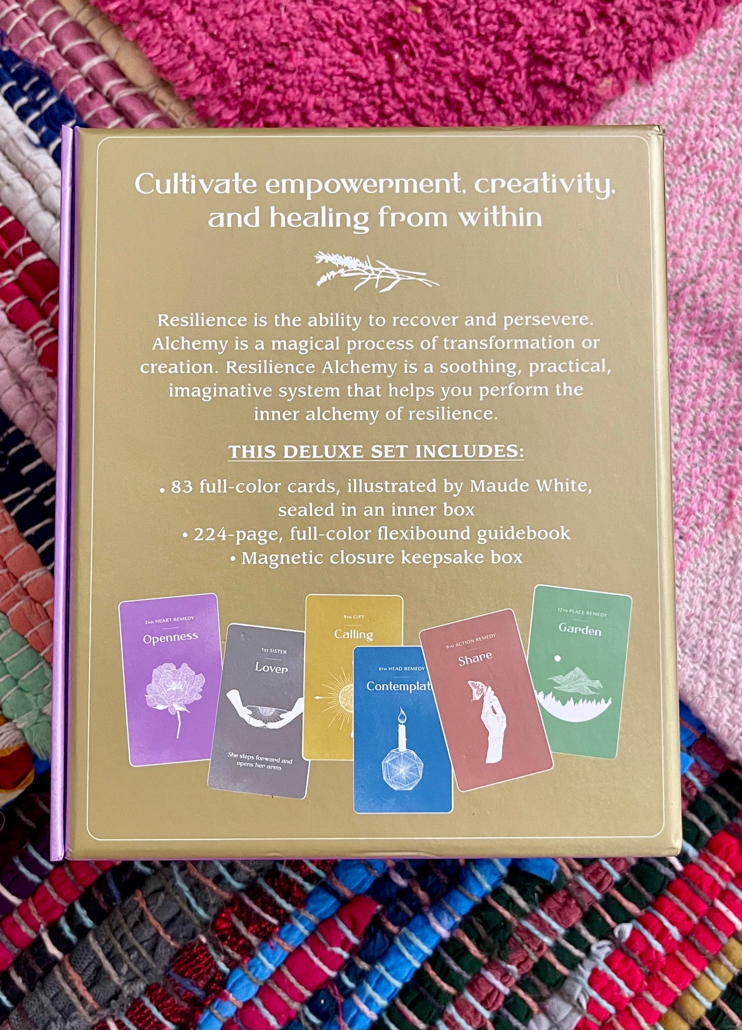 Resilience Alchemy Deck by Maude White (like new)