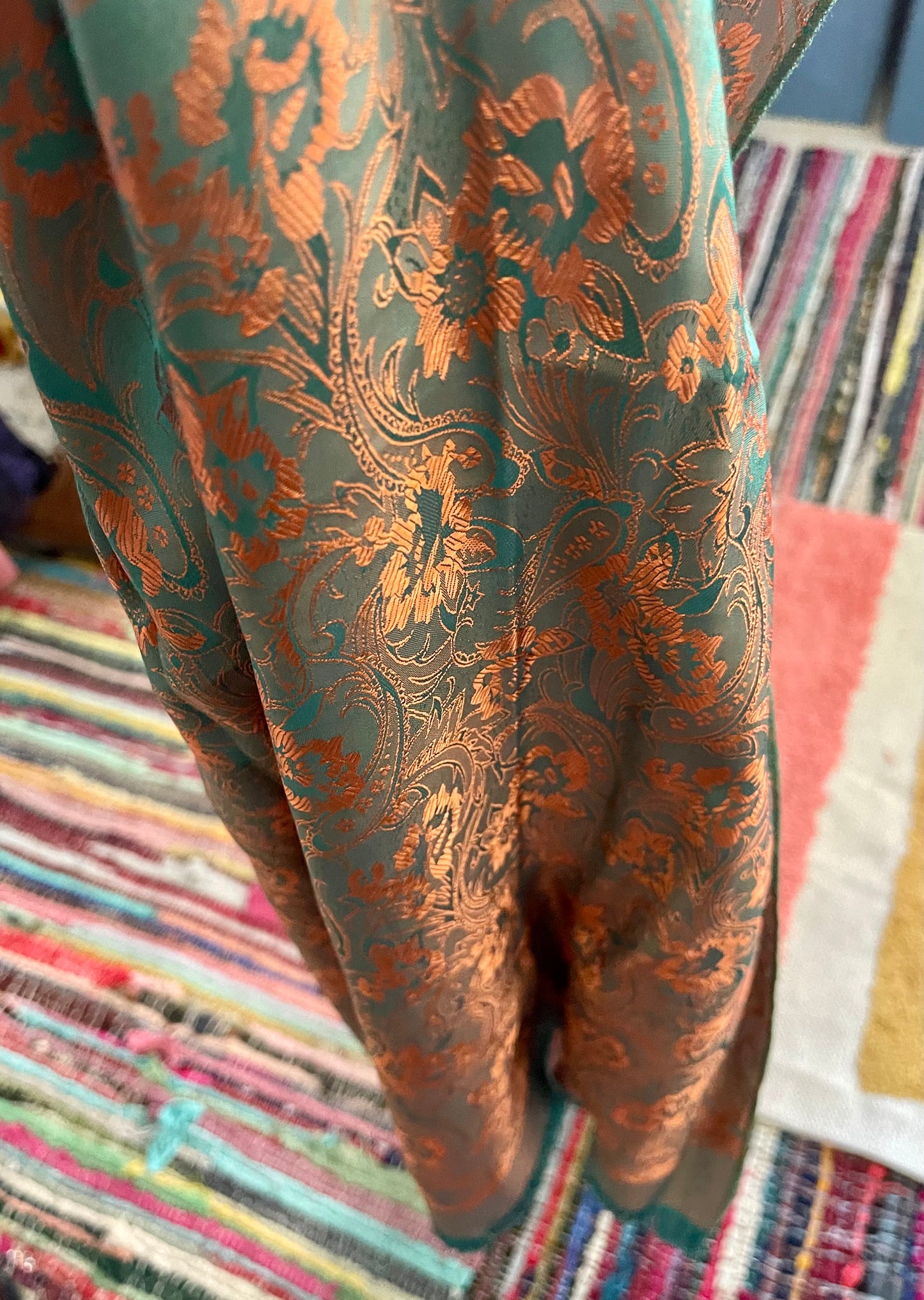 silk scarf/shawl/altar cloth (like new)