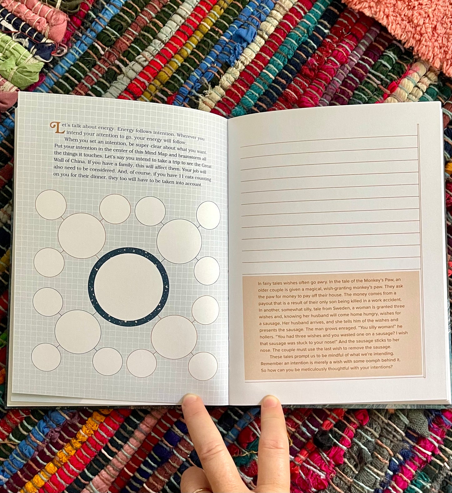 Notes for the Night: A Guided Journal for Moonlit Magic by Maia Toll (like new)