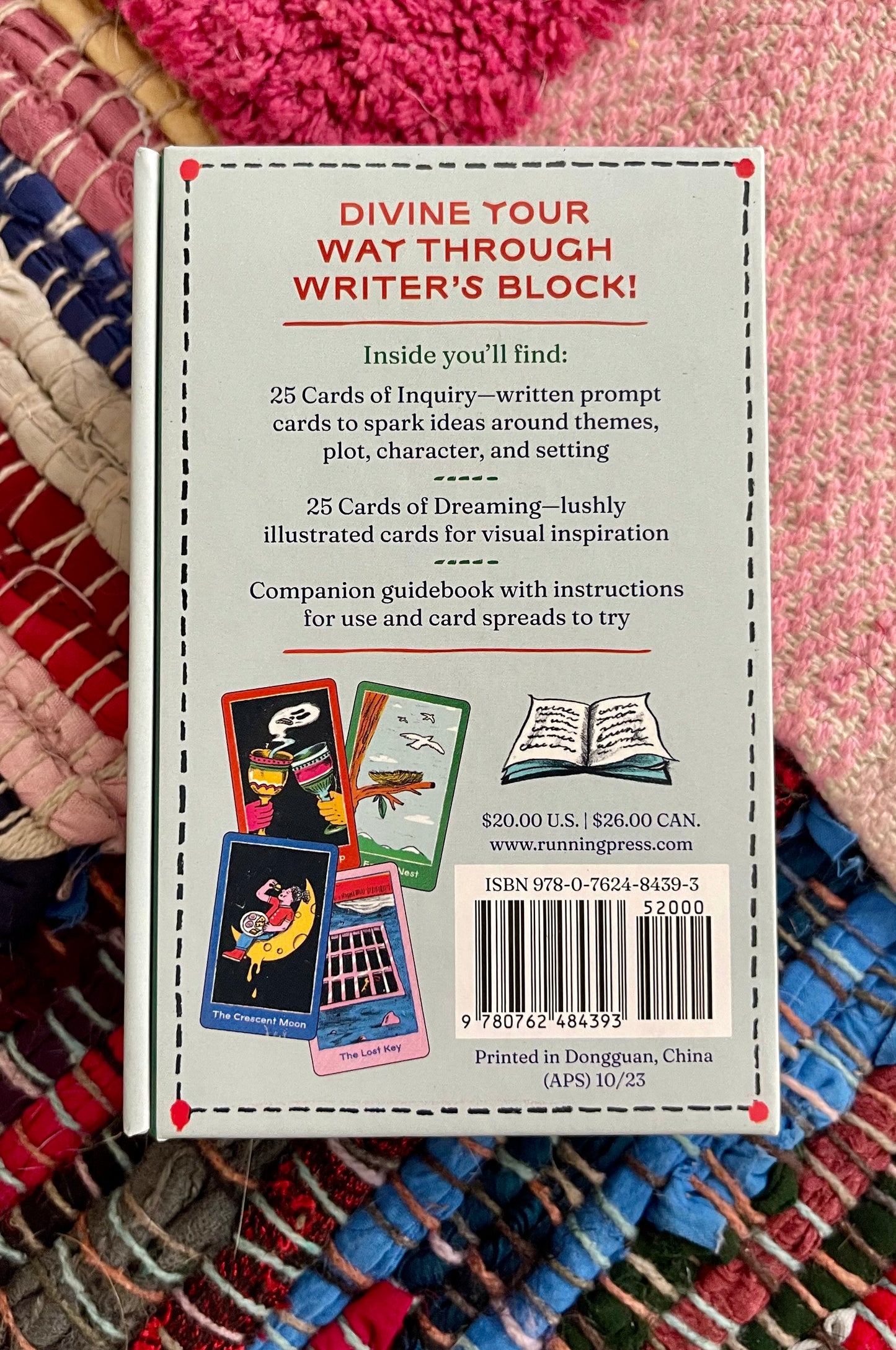 The Writer’s Oracle Deck by Alexandra Rowland (like new)