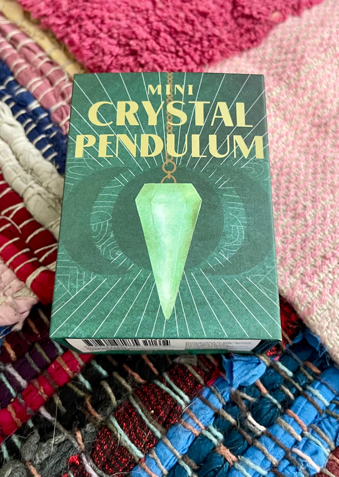Mini Crystal Pendulum with a Little Guide to Crystal Pendulums by Mikaila Adriance (unopened)