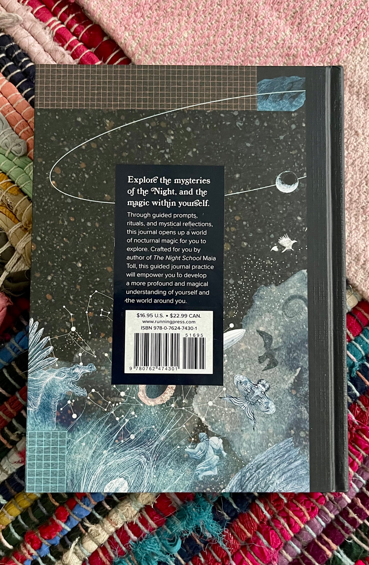 Notes for the Night: A Guided Journal for Moonlit Magic by Maia Toll (like new)
