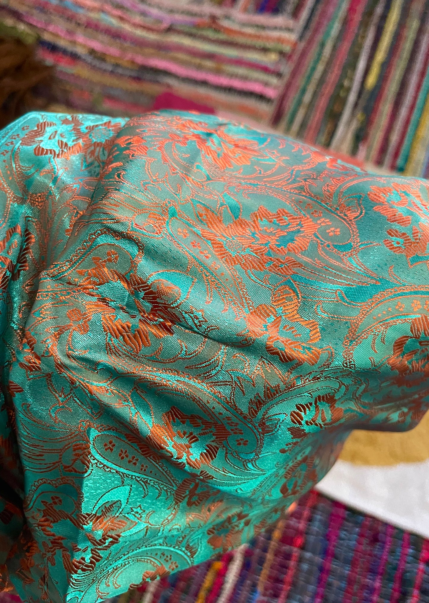 silk scarf/shawl/altar cloth (like new)