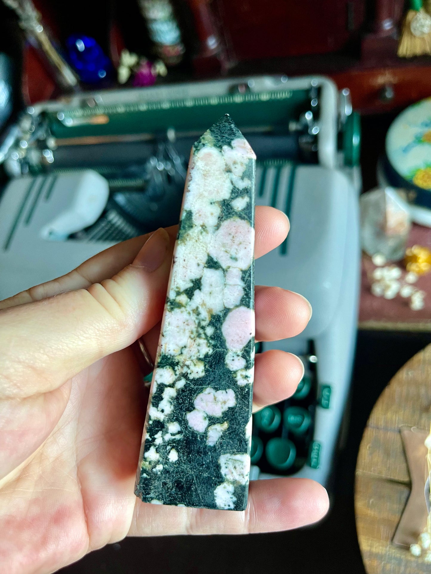 pink snowflake obsidian towers