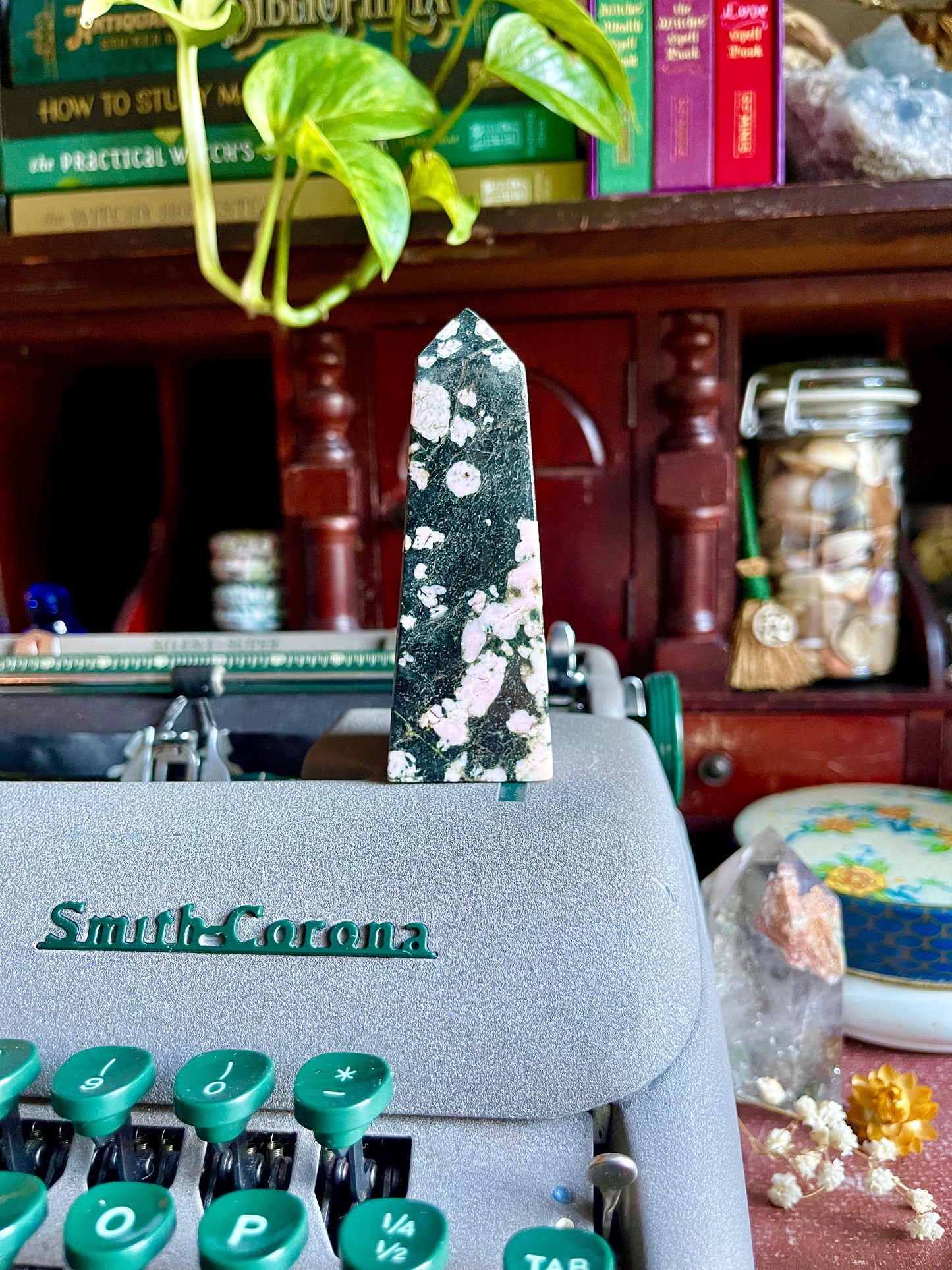 pink snowflake obsidian towers