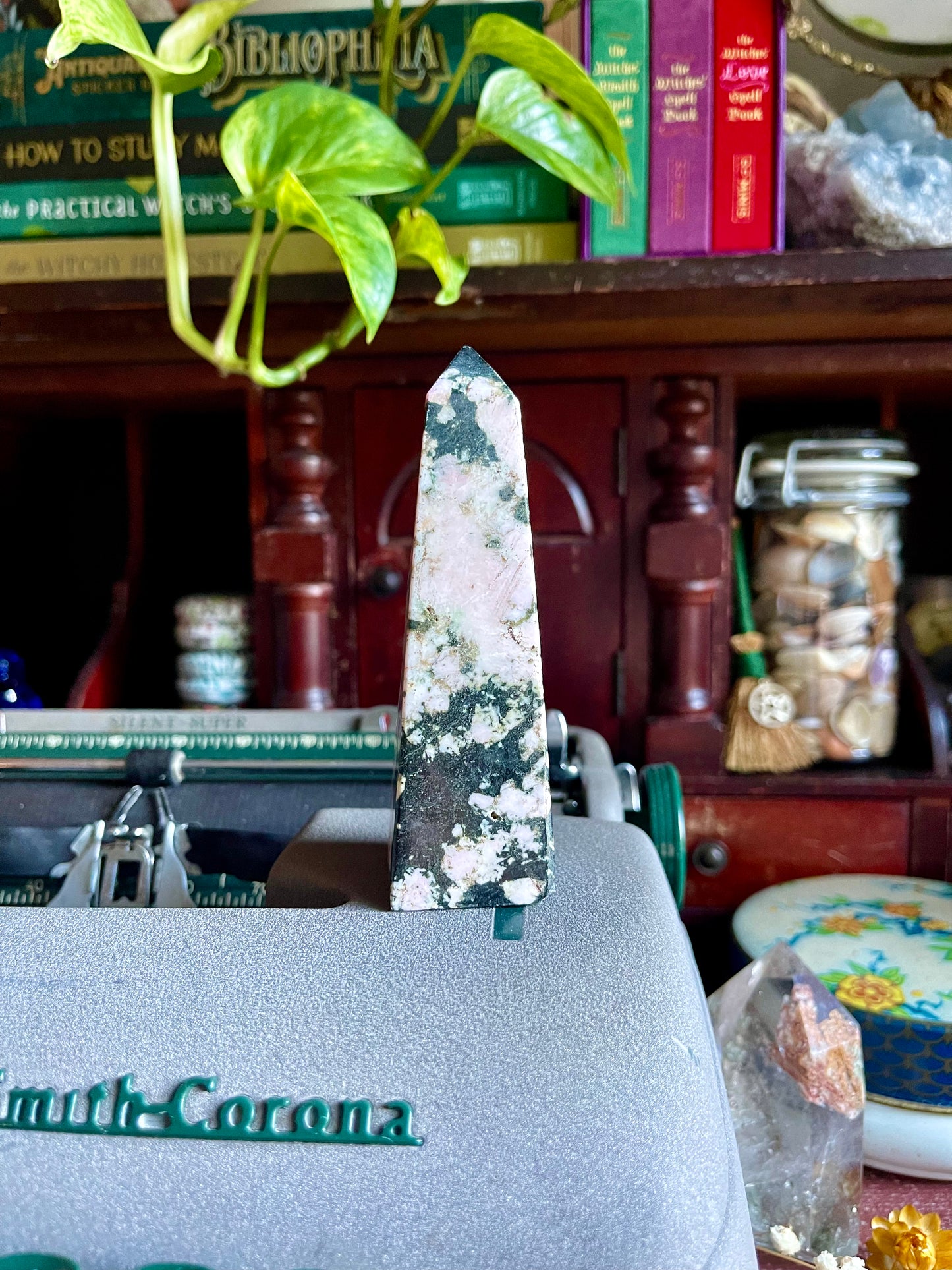 pink snowflake obsidian towers