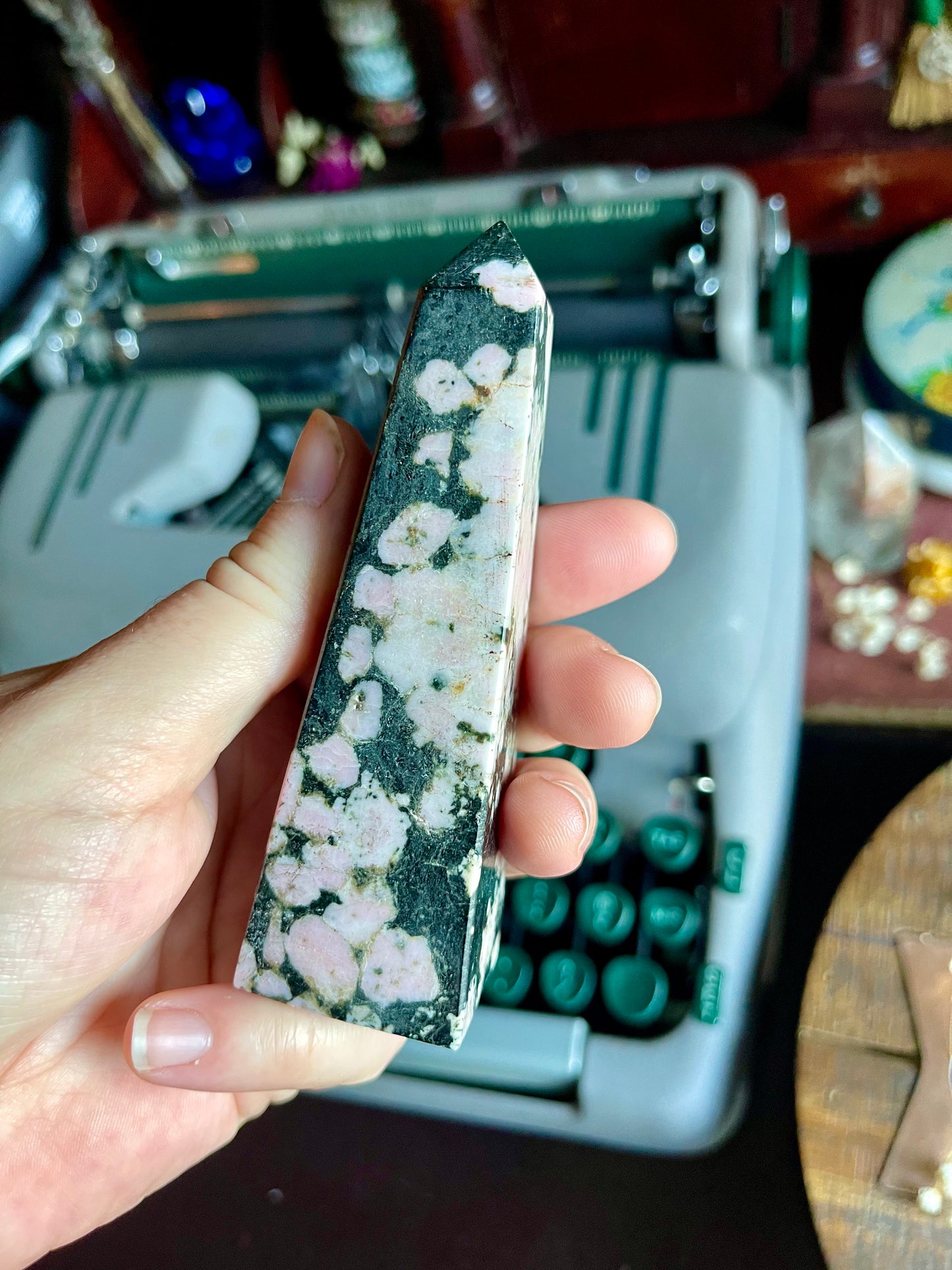 pink snowflake obsidian towers