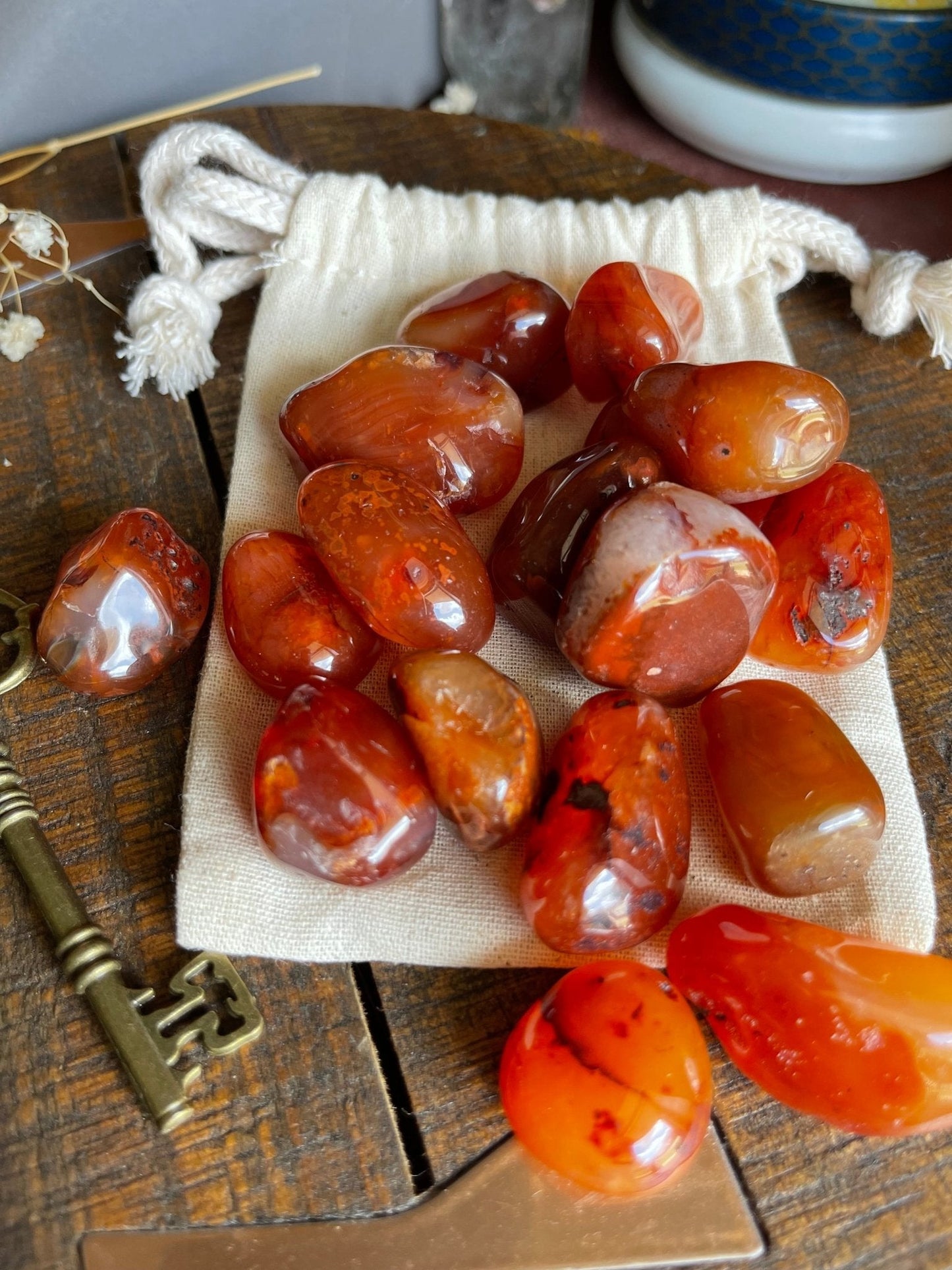 carnelian | tumbled - lil shop of light & love