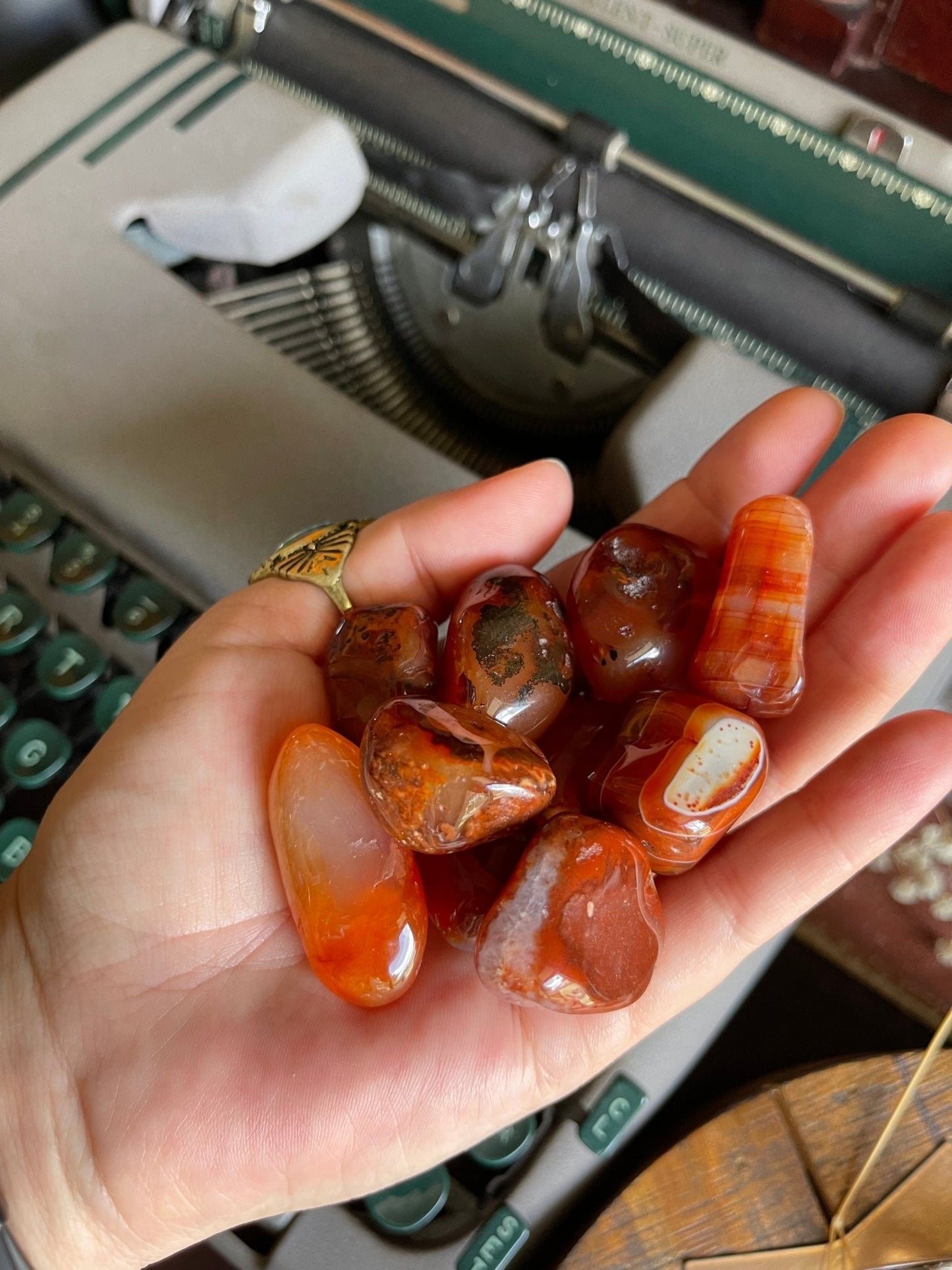 carnelian | tumbled - lil shop of light & love