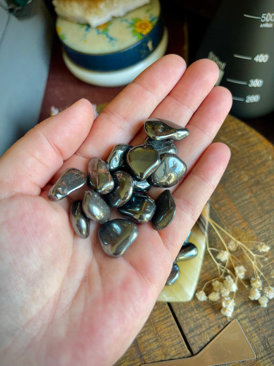 small hematite | tumbled
