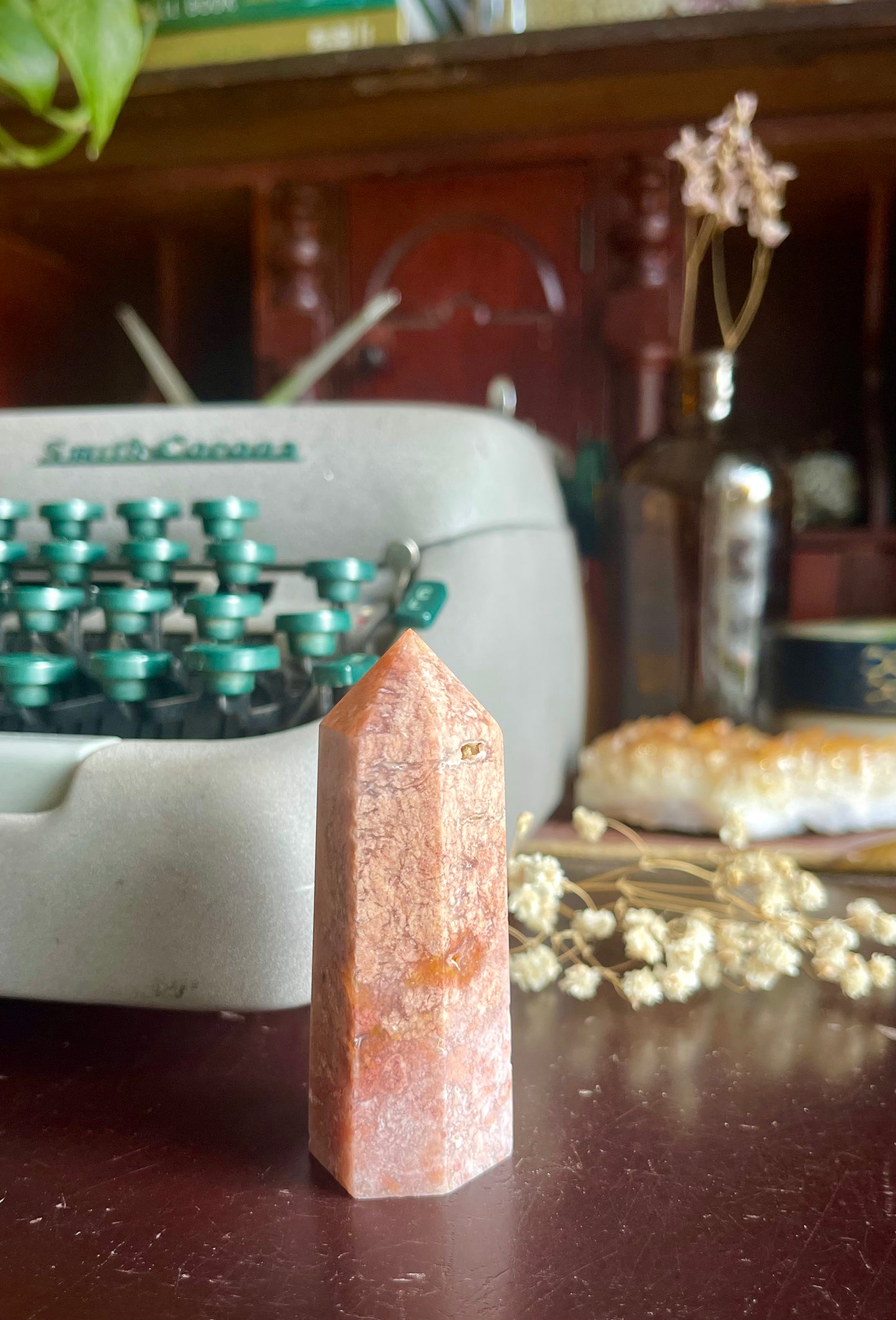 cherry blossom agate towers