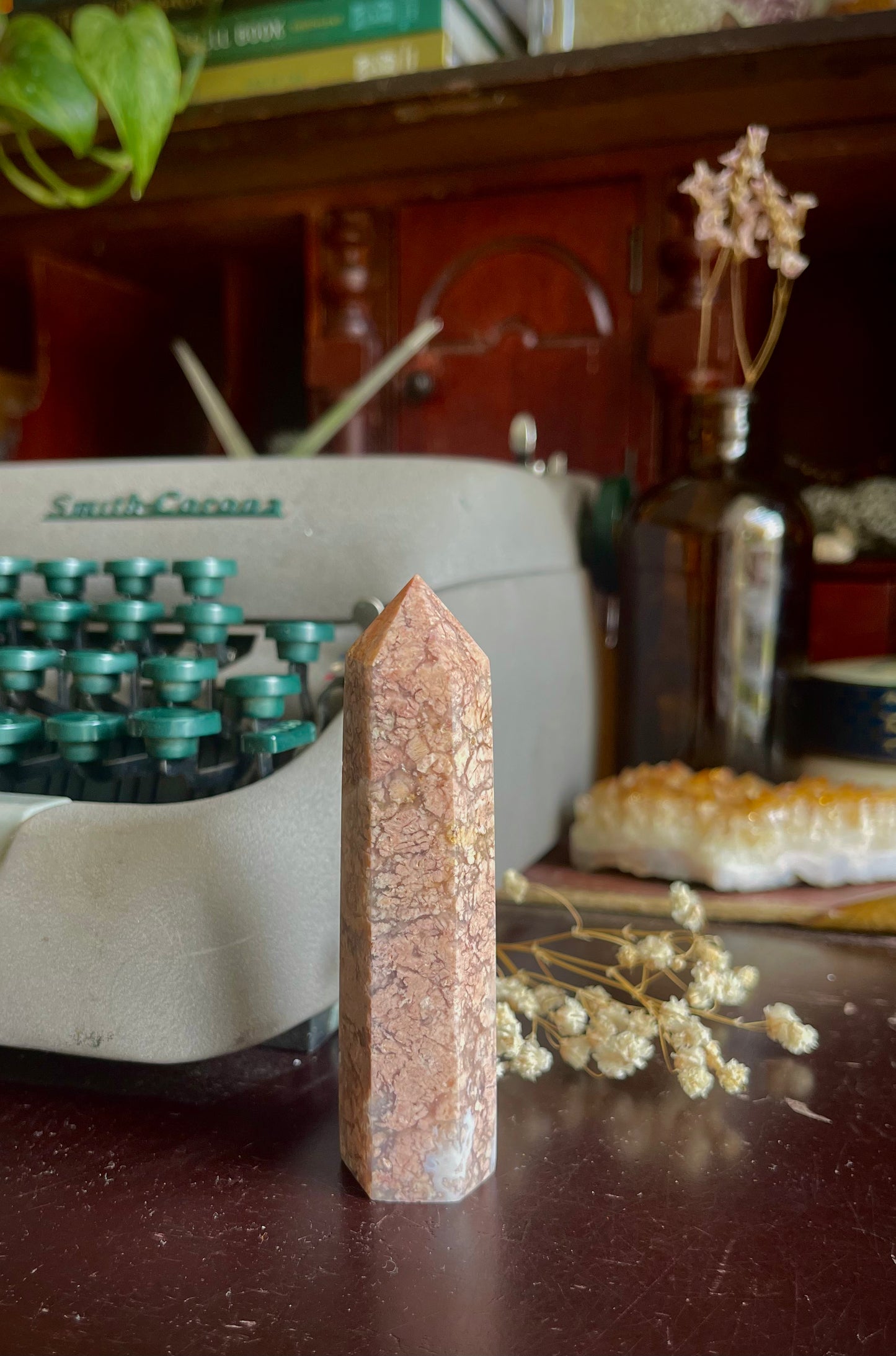 cherry blossom agate towers