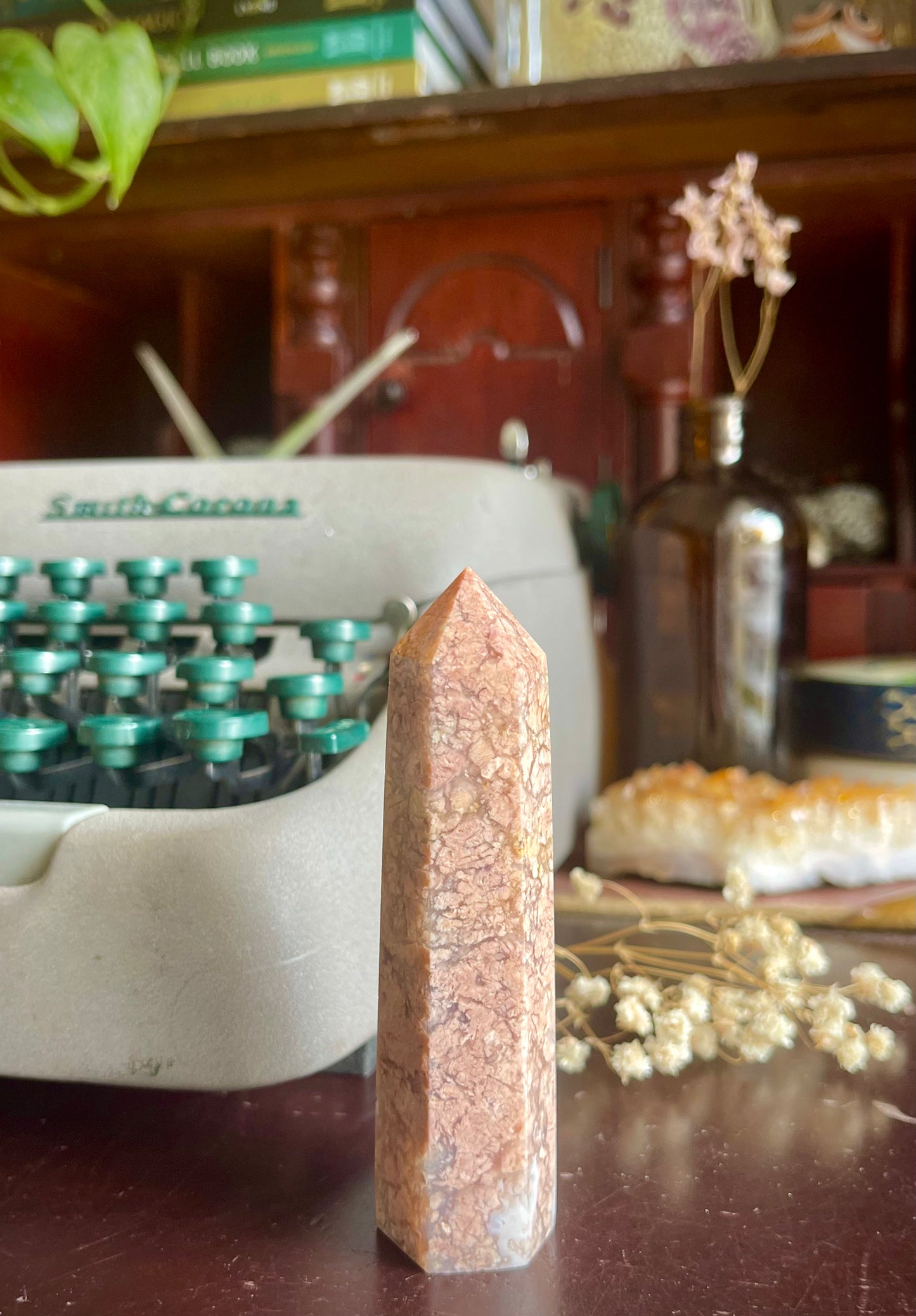 cherry blossom agate towers