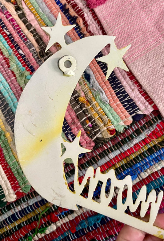 “love you to the moon” sign (used) - Lil Shop of Light & Love