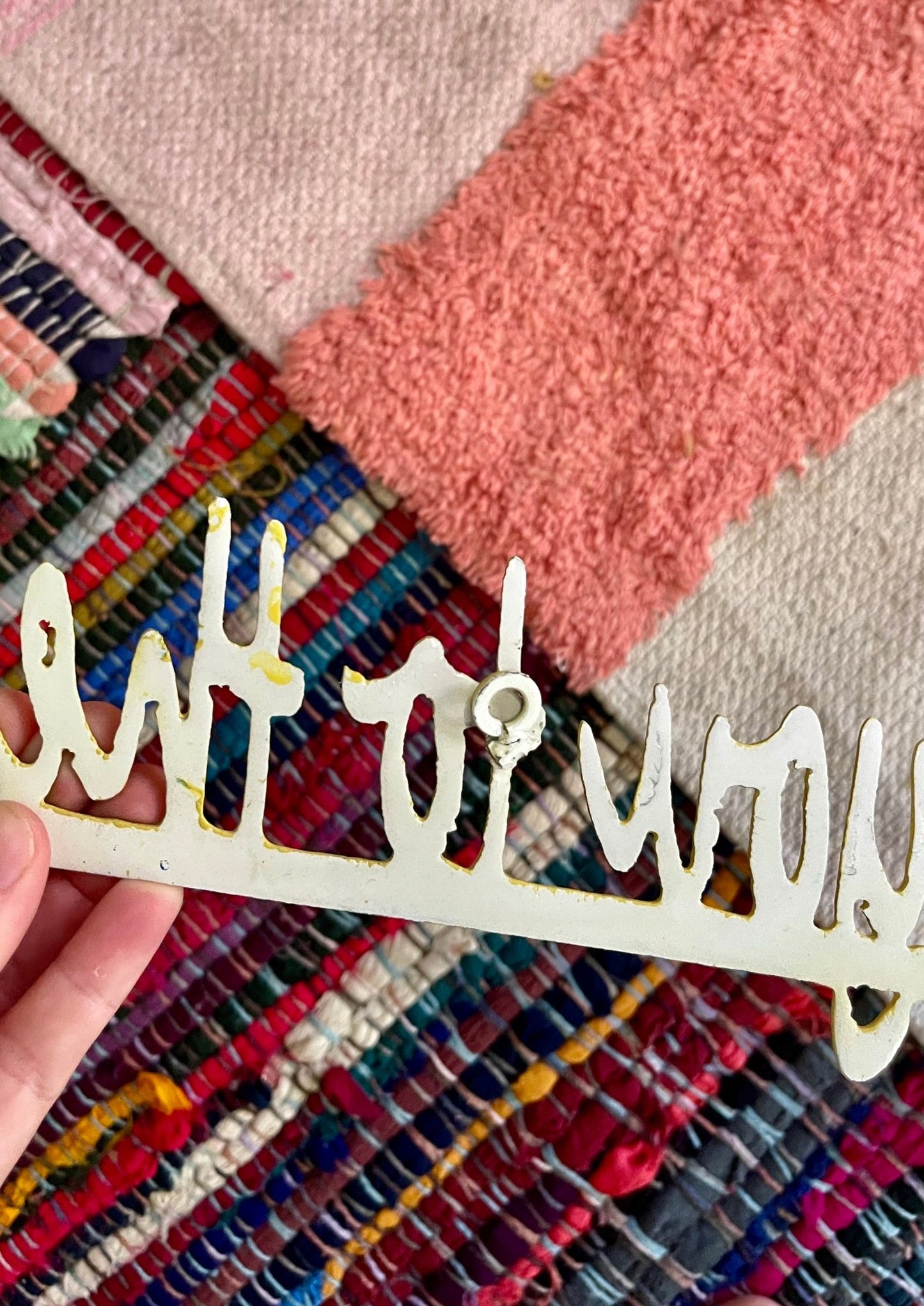 “love you to the moon” sign (used) - Lil Shop of Light & Love
