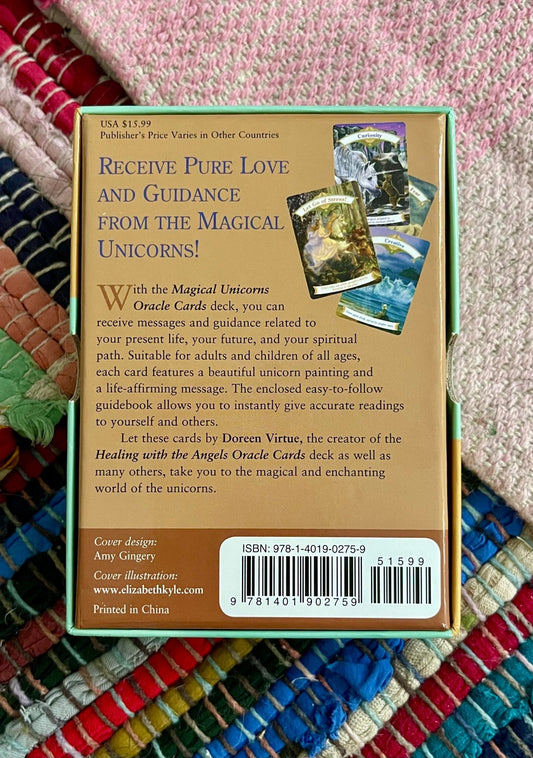 Magical Unicorns Oracle Cards by Doreen Virtue (used) - Lil Shop of Light & Love