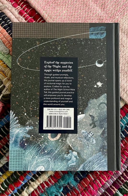 Notes for the Night: A Guided Journal for Moonlit Magic by Maia Toll (like new) - Lil Shop of Light & Love