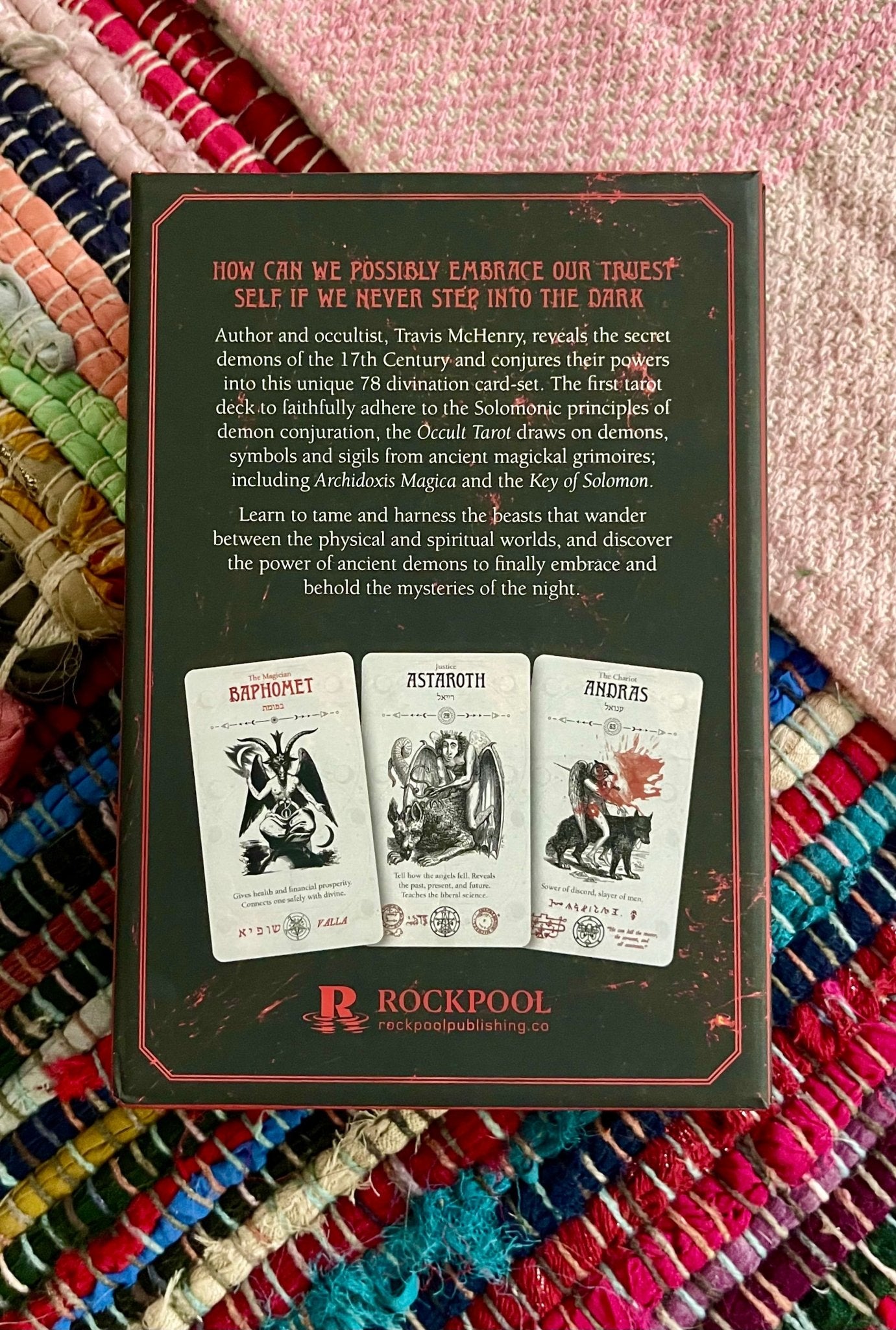 Occult Tarot by Travis McHenry (used) - Lil Shop of Light & Love