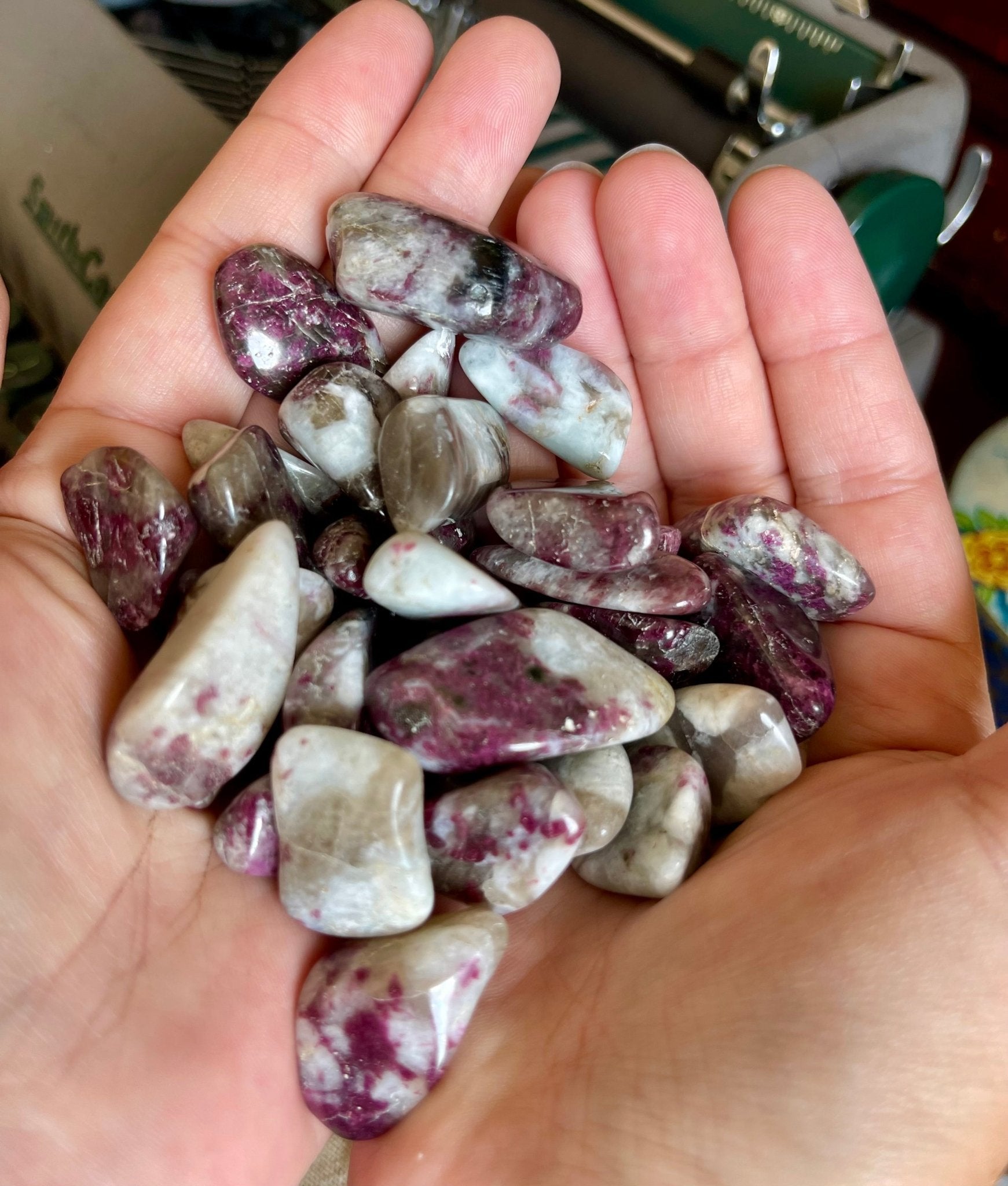 pink tourmaline | tumbled - lil shop of light & love