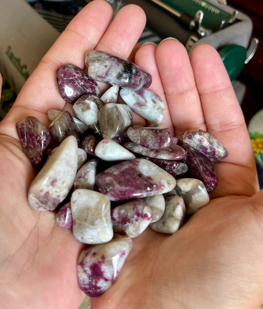 pink tourmaline | tumbled - lil shop of light & love