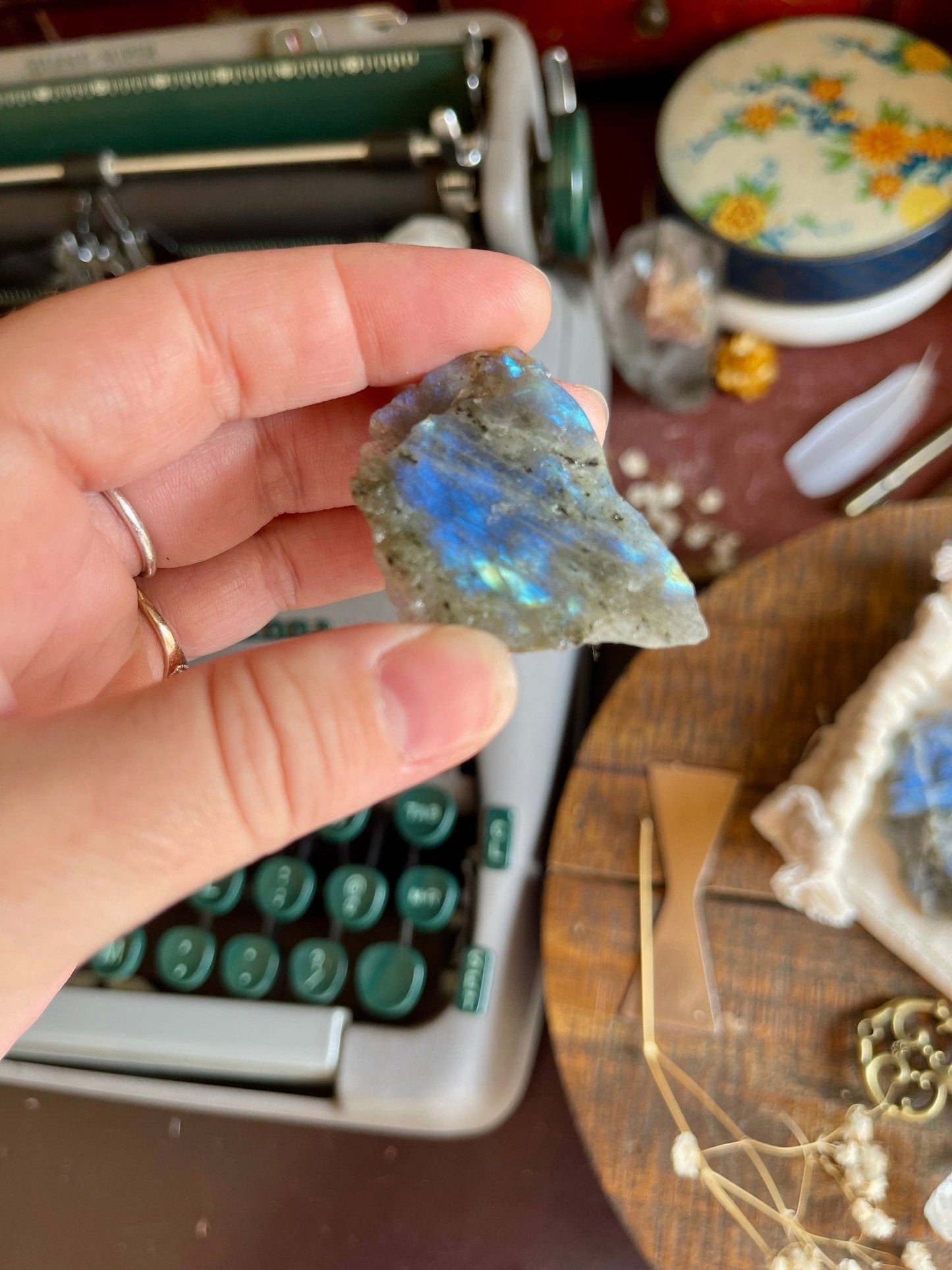 raw labradorite stones (spectrolite) - Lil Shop of Light & Love