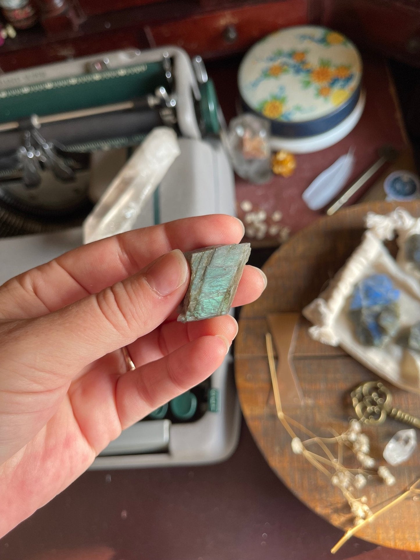 raw labradorite stones (spectrolite) - Lil Shop of Light & Love