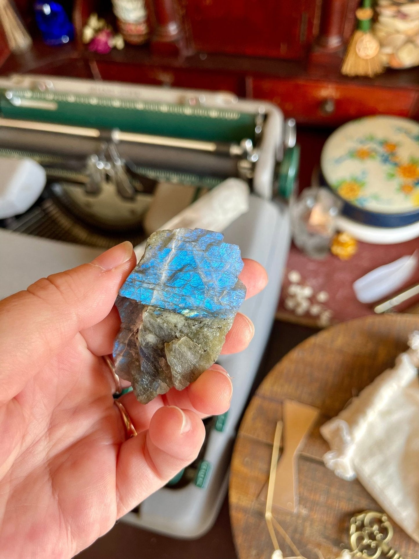 raw labradorite stones (spectrolite) - Lil Shop of Light & Love