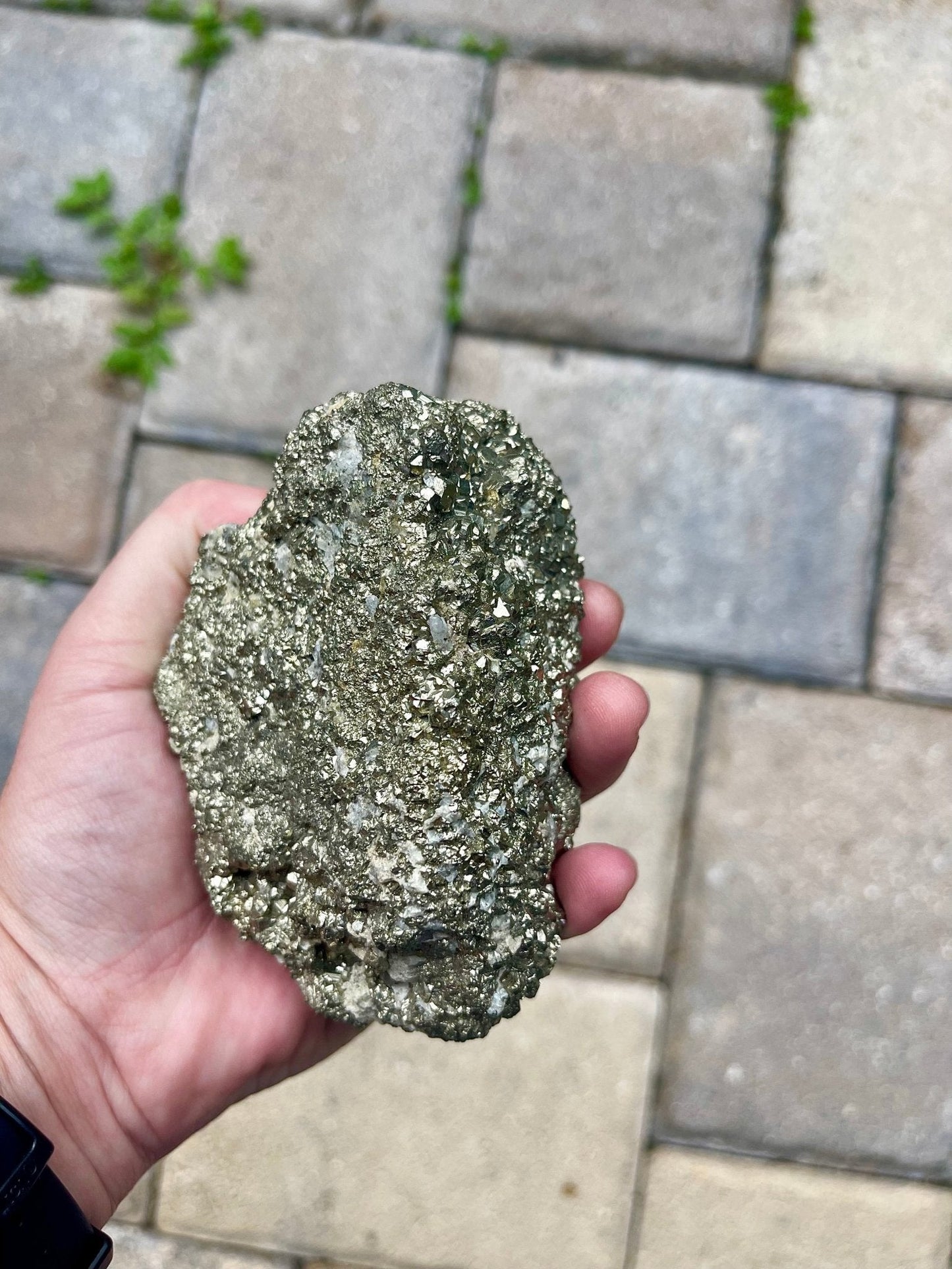 raw pyrite stone - Lil Shop of Light & Love