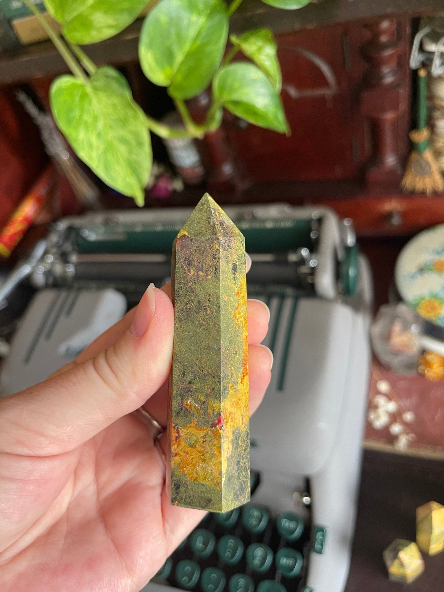 realgar aka “ruby of arsenic” towers - Lil Shop of Light & Love
