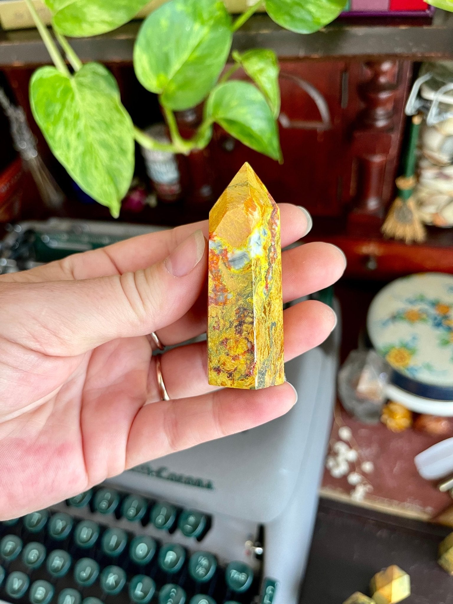 realgar aka “ruby of arsenic” towers - Lil Shop of Light & Love