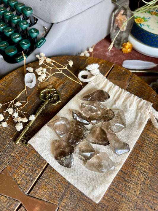 smoky quartz | tumbled - Lil Shop of Light & Love