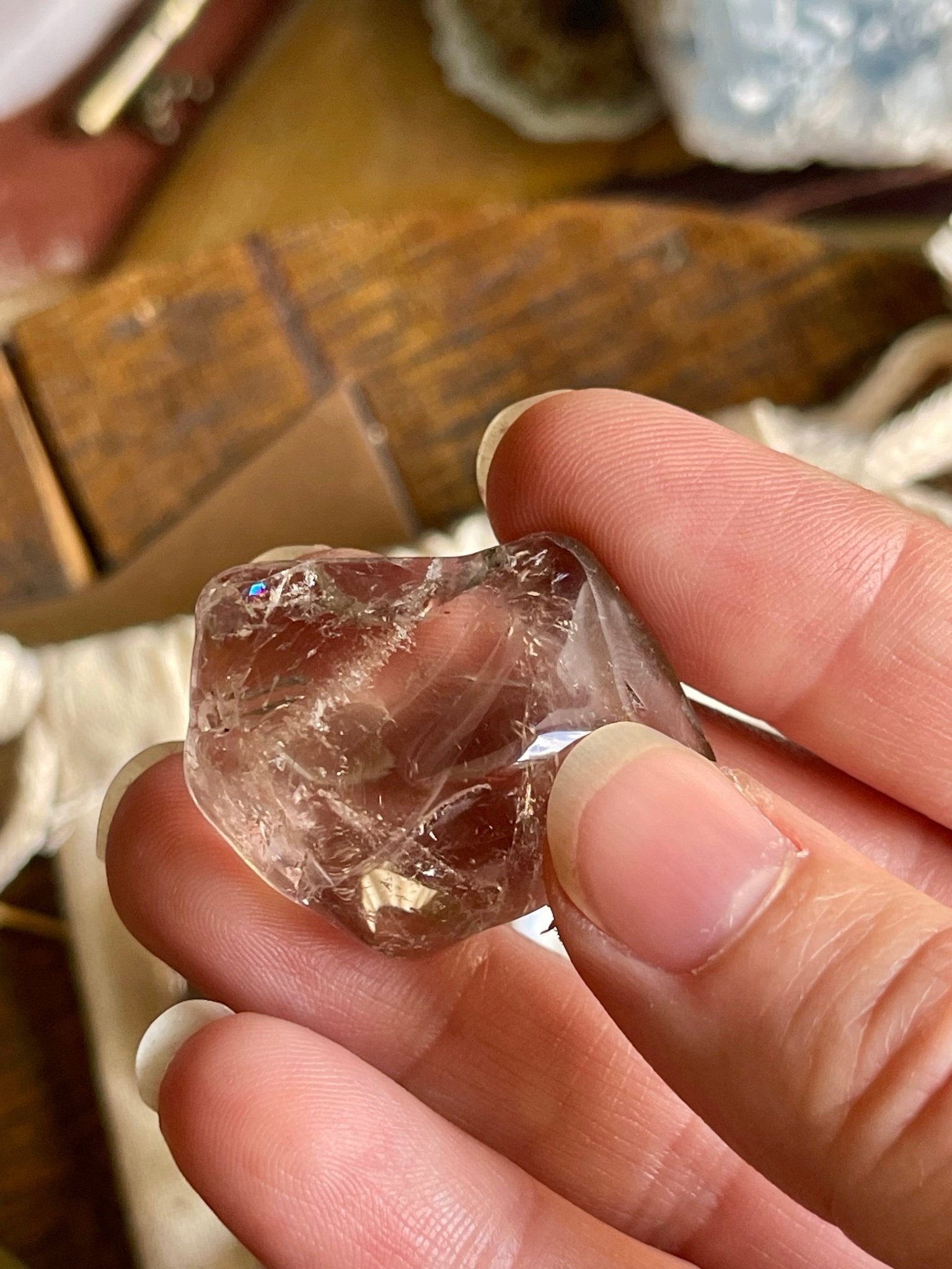 smoky quartz | tumbled - Lil Shop of Light & Love