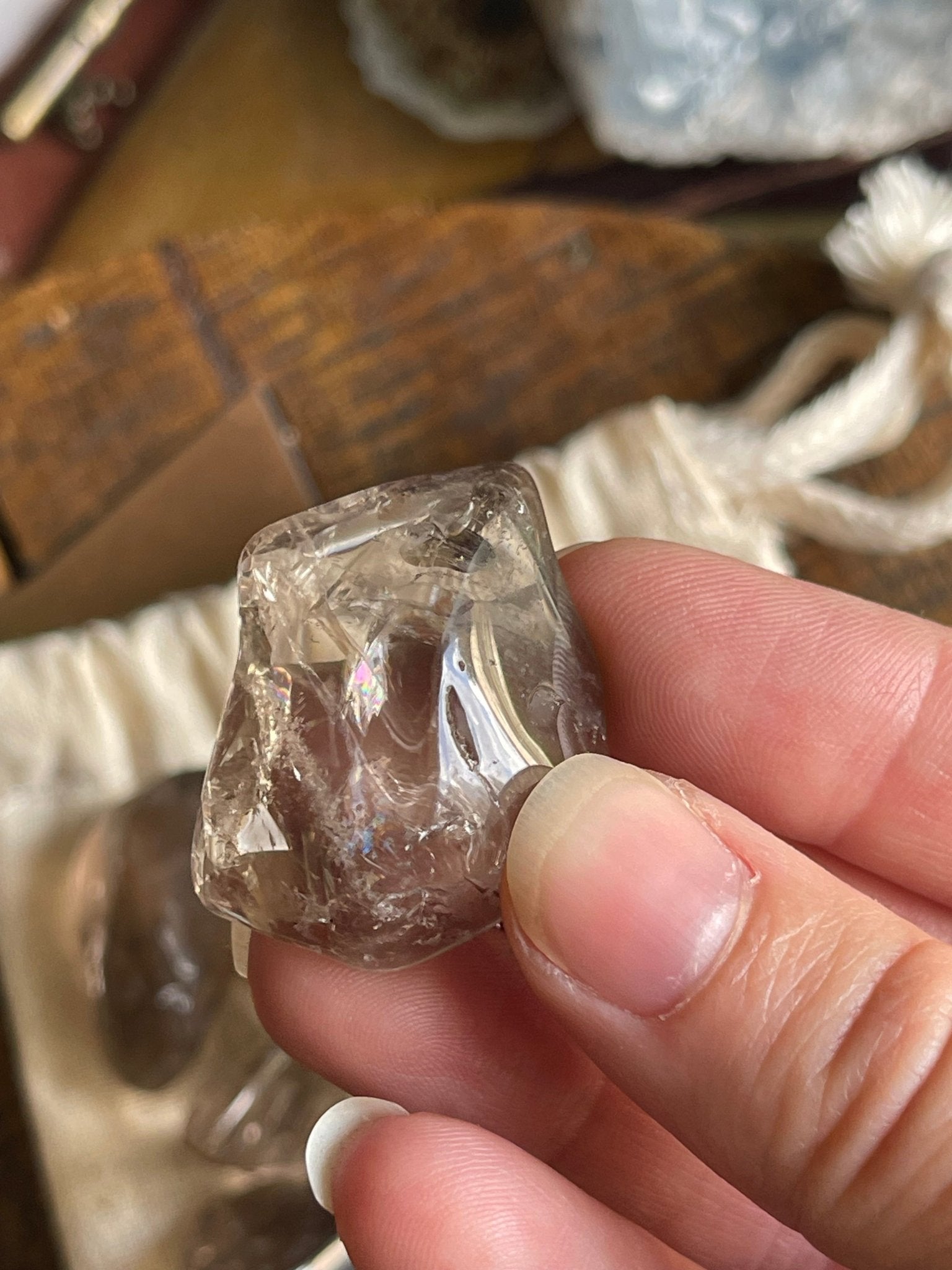 smoky quartz | tumbled - Lil Shop of Light & Love