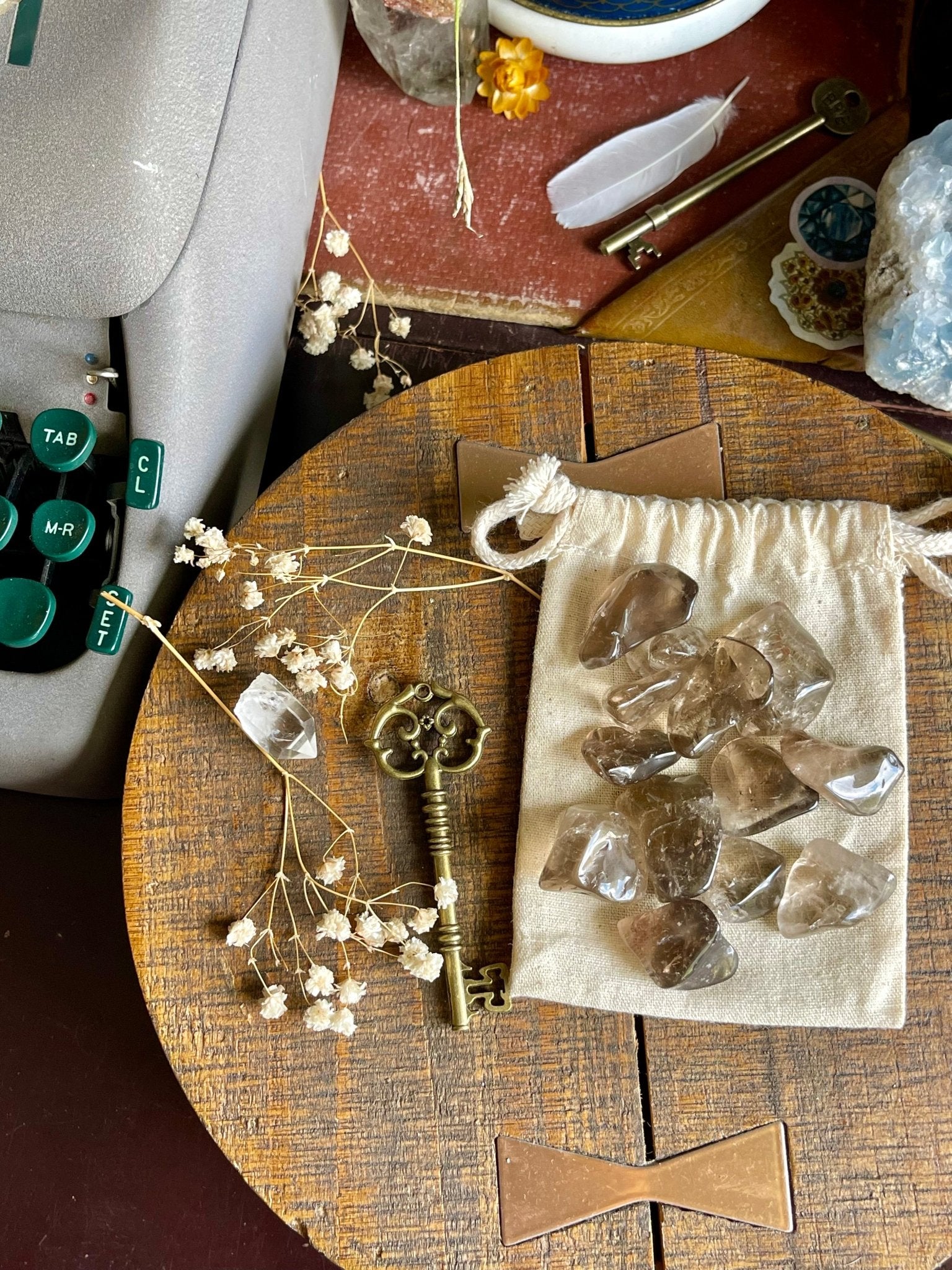 smoky quartz | tumbled - Lil Shop of Light & Love