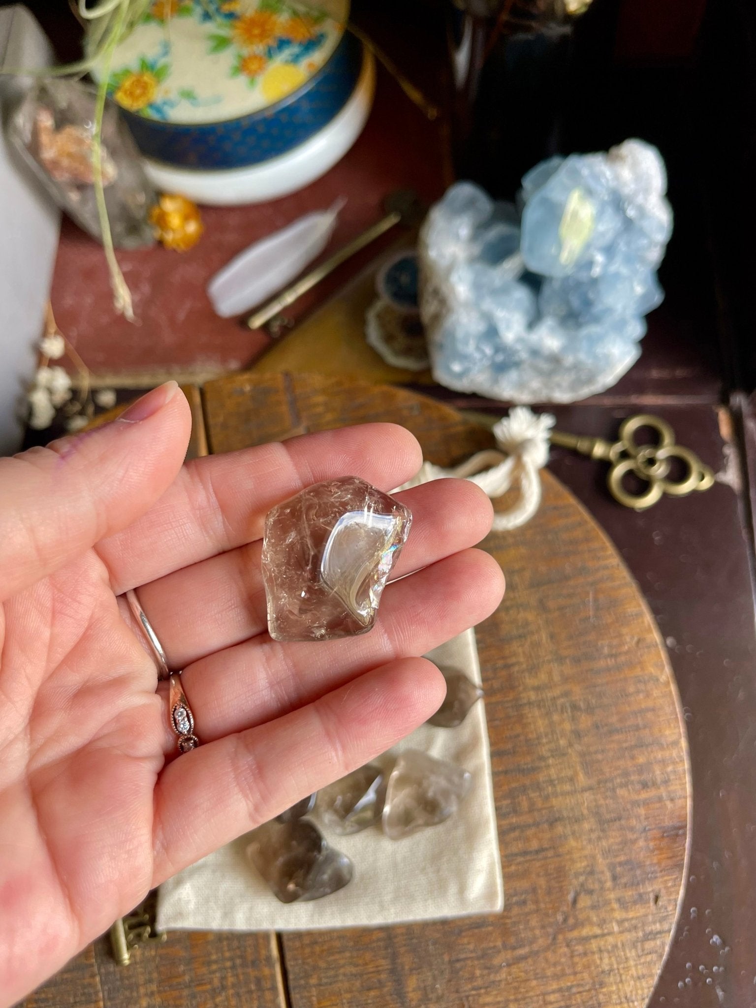 smoky quartz | tumbled - Lil Shop of Light & Love