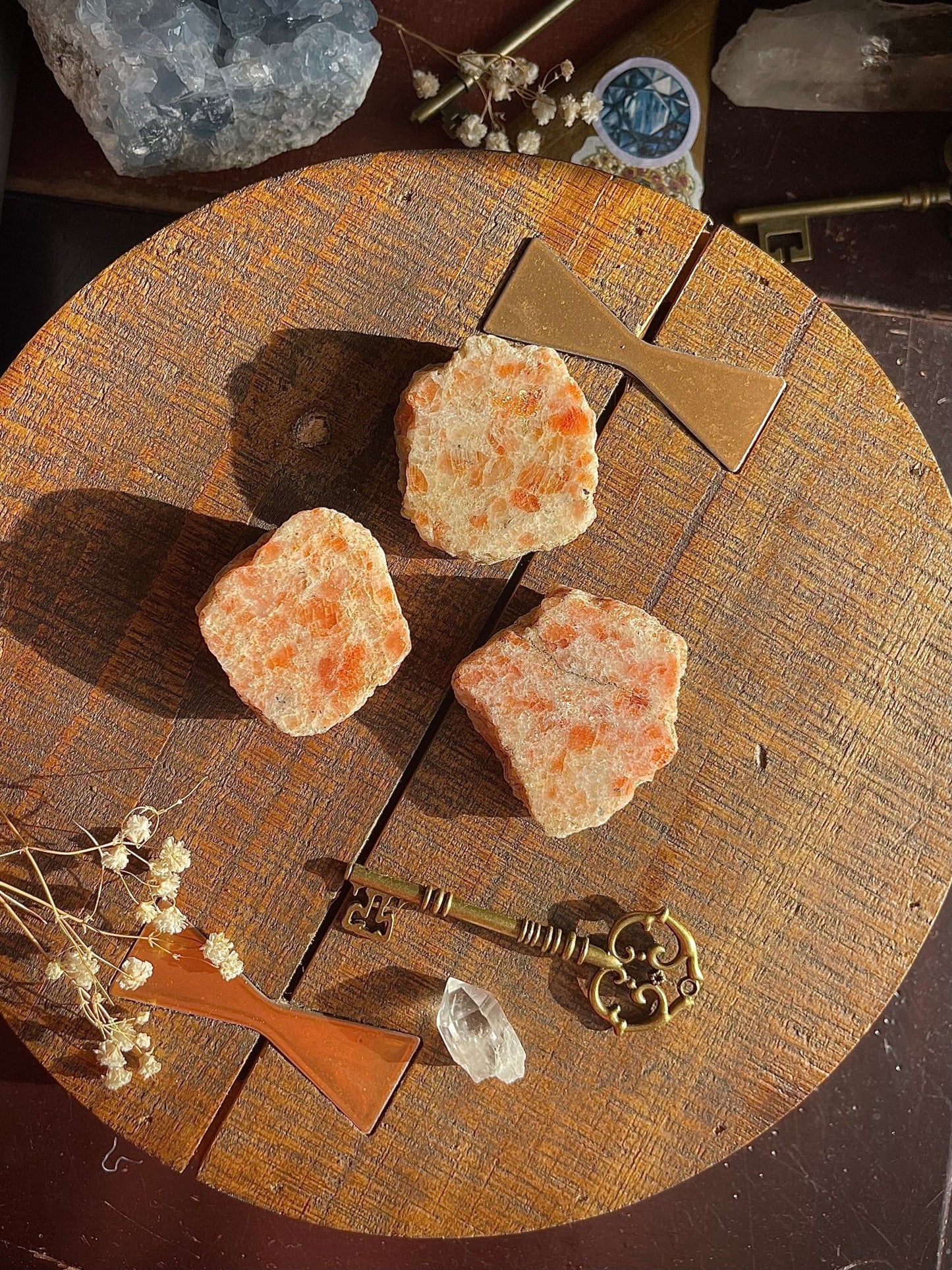 sunstone | partially - polished - Lil Shop of Light & Love