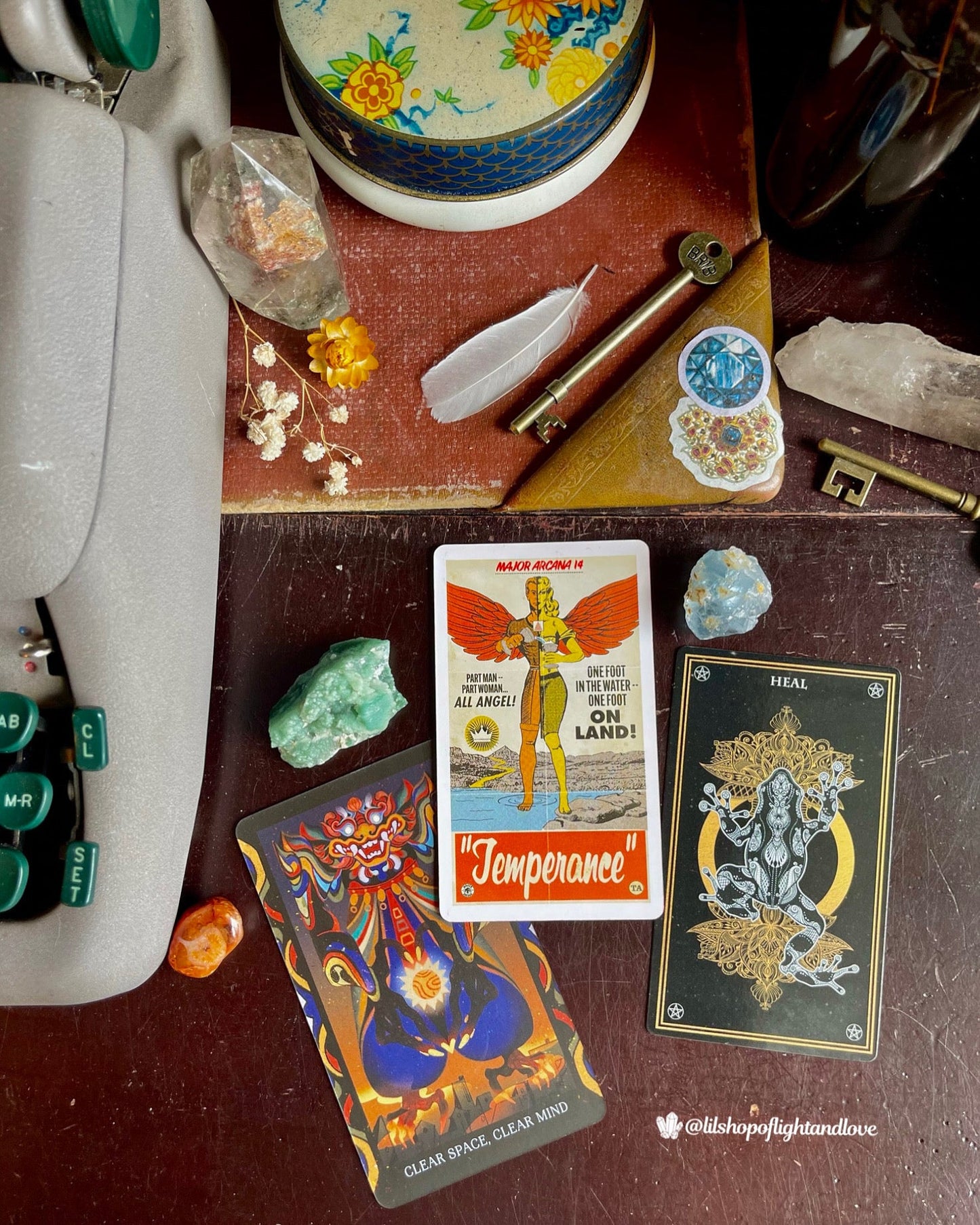 tarot reading | ask away! basic 3 card - Lil Shop of Light & Love