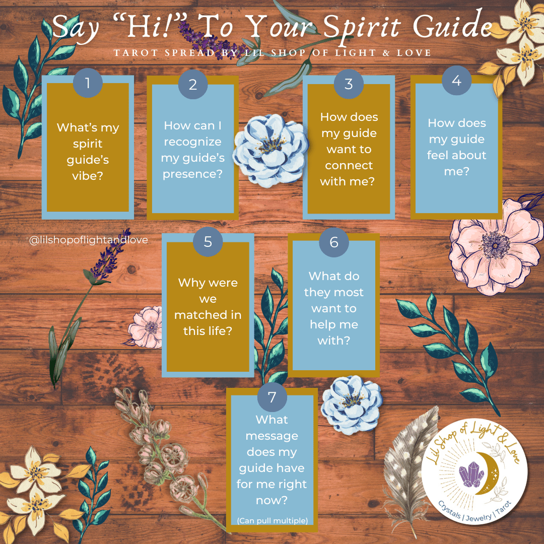 tarot reading | say “hi!” to your spirit guide - Lil Shop of Light & Love