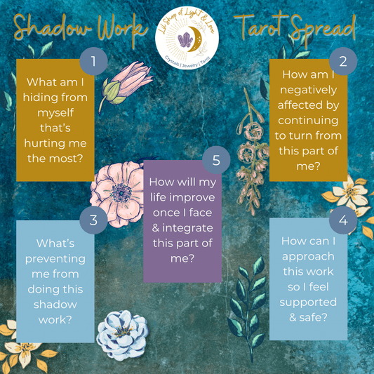 tarot reading | shadow work, aka witchy therapy - Lil Shop of Light & Love