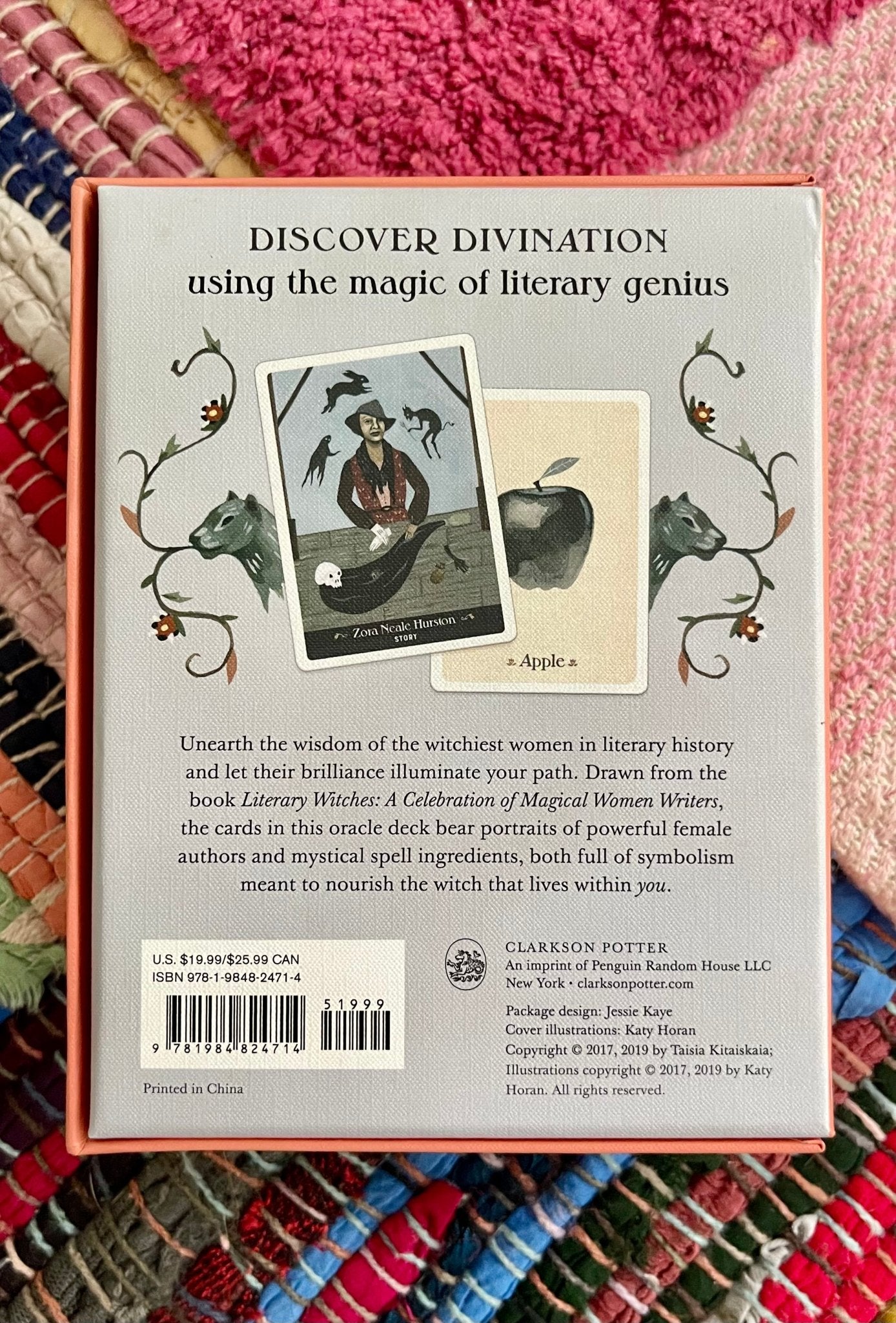 The Literay Witches Oracle Deck by Taisia Kitaiskaia (like new) - Lil Shop of Light & Love