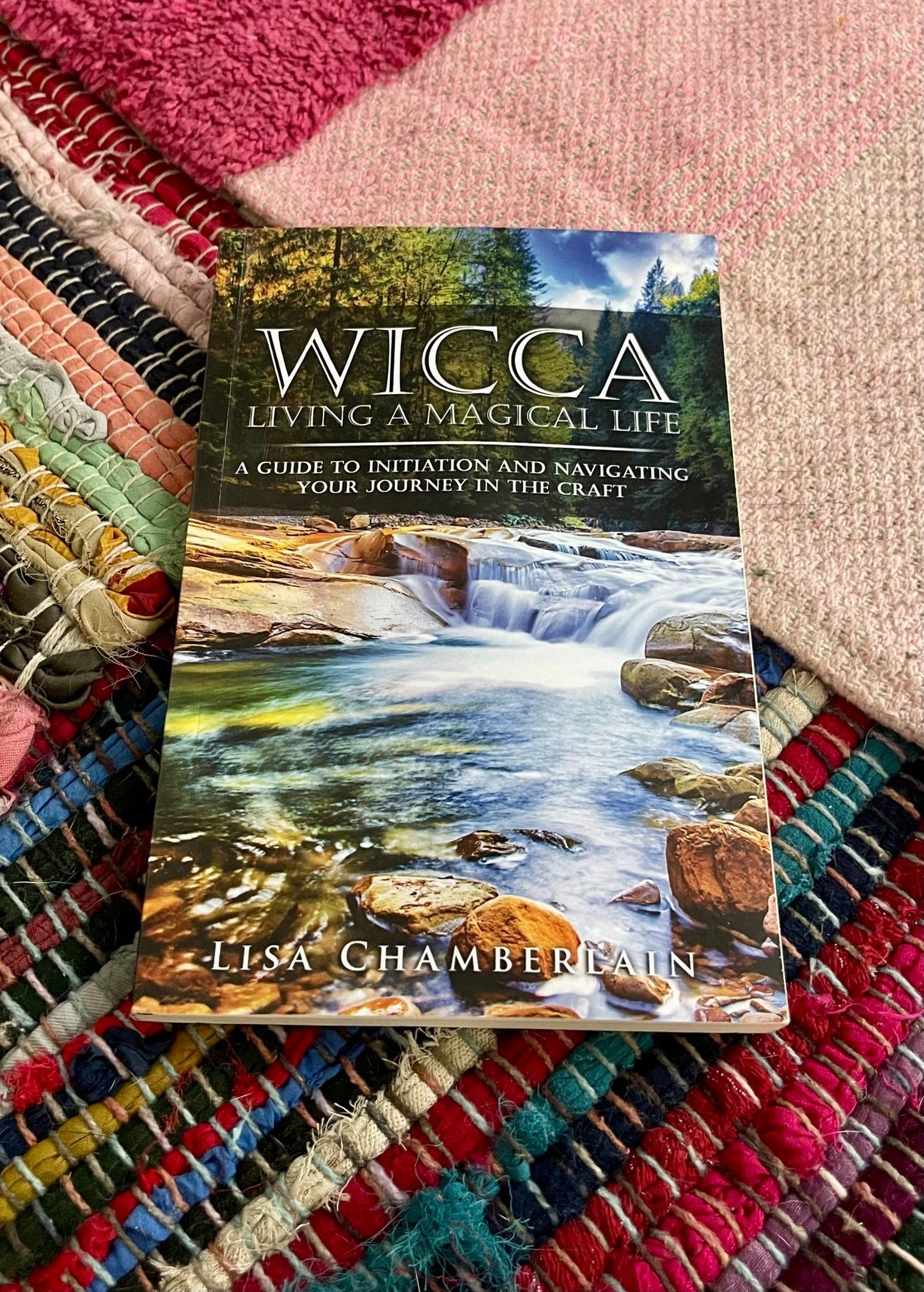 Wicca: Living a Magical Life by Lisa Chamberlain (used) - Lil Shop of Light & Love