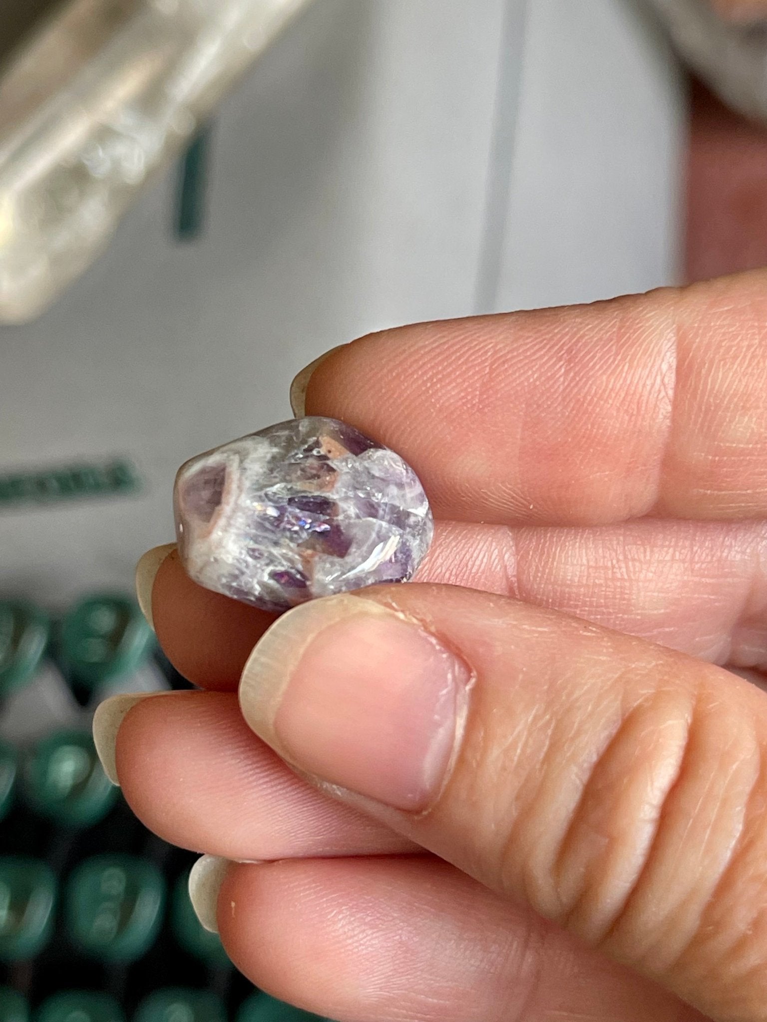 amethyst stones | tumbled - lil shop of light & love