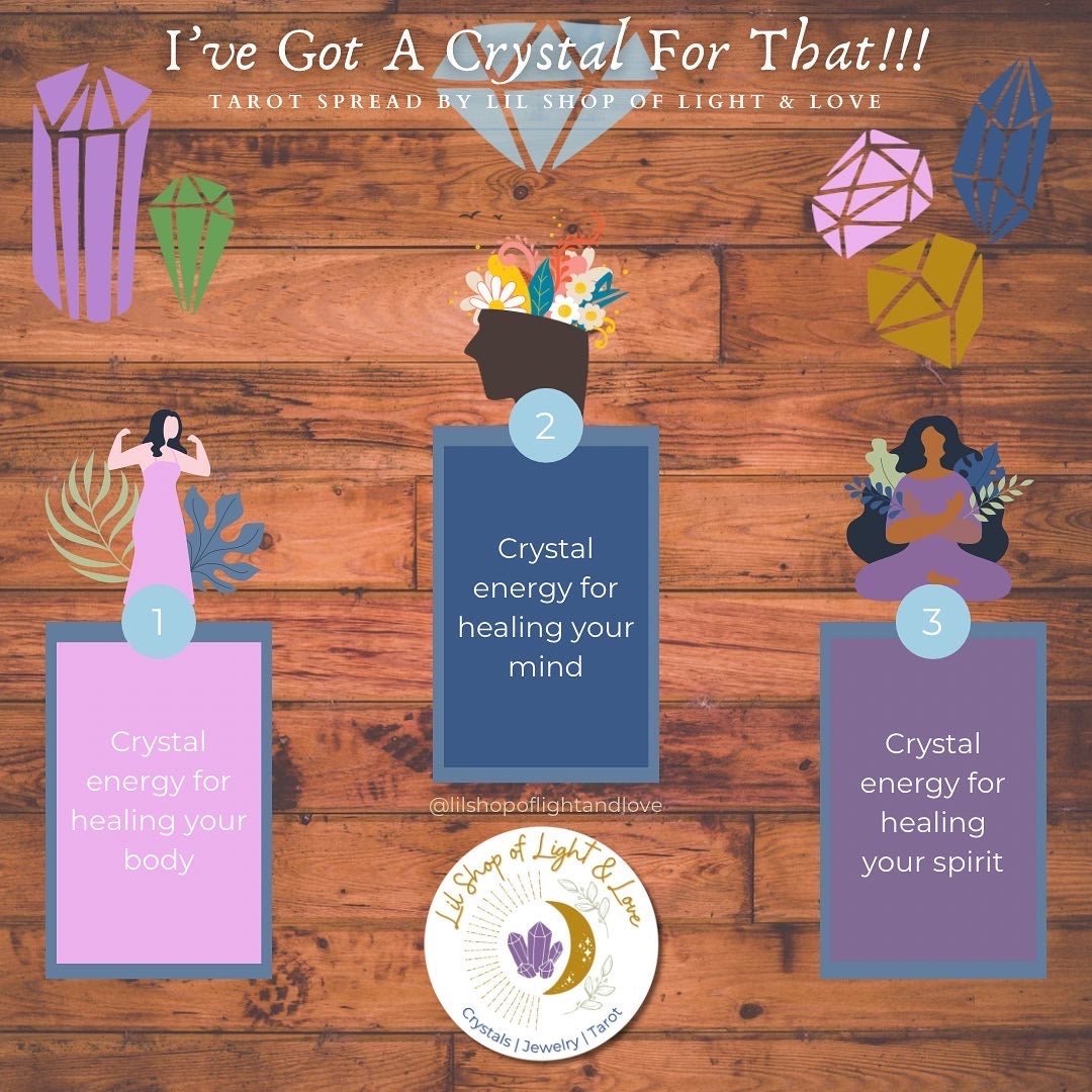 FREE crystal date + tarot reading | virtual shopping - lil shop of light & love