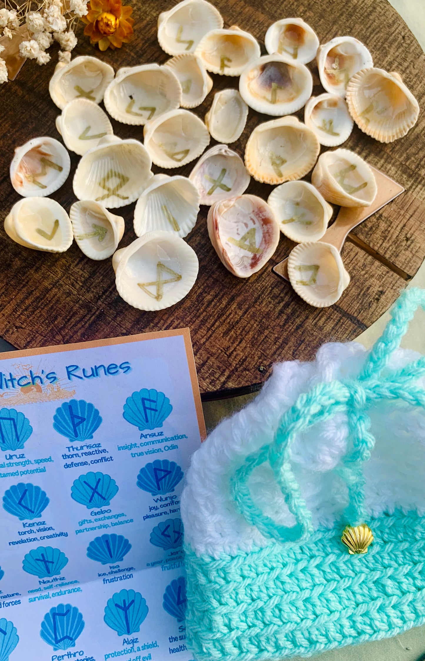 sea shell runes