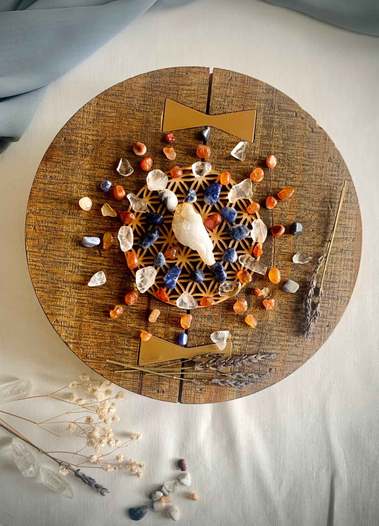 mini crystal grid kit | healing