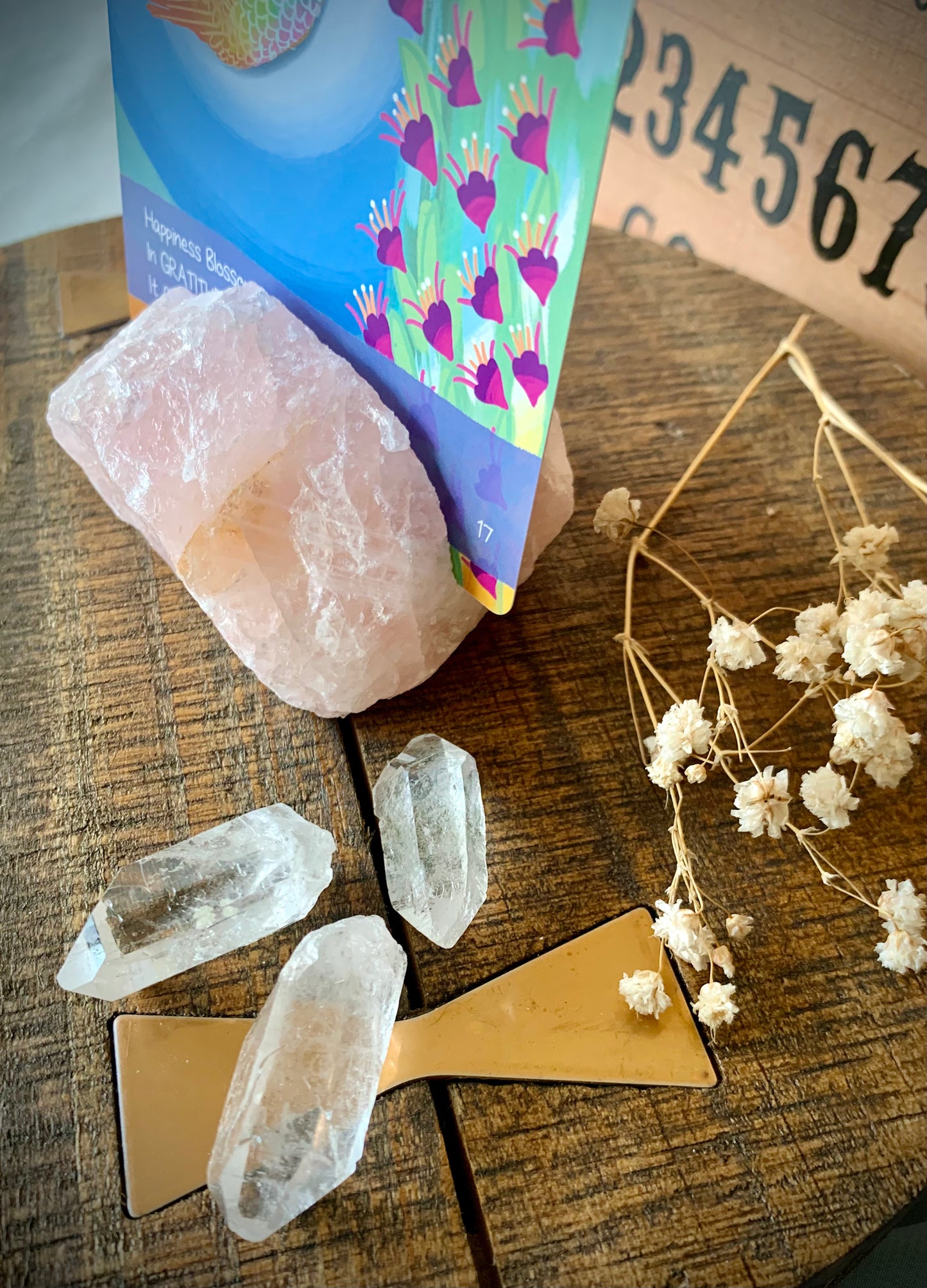 crystal card holders